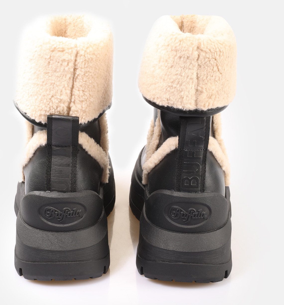 Buffalo OLYMPIA FOLD BOOT WARM Winterboots Plateauboots, Snowboots mit umschlagbarem Kragen
