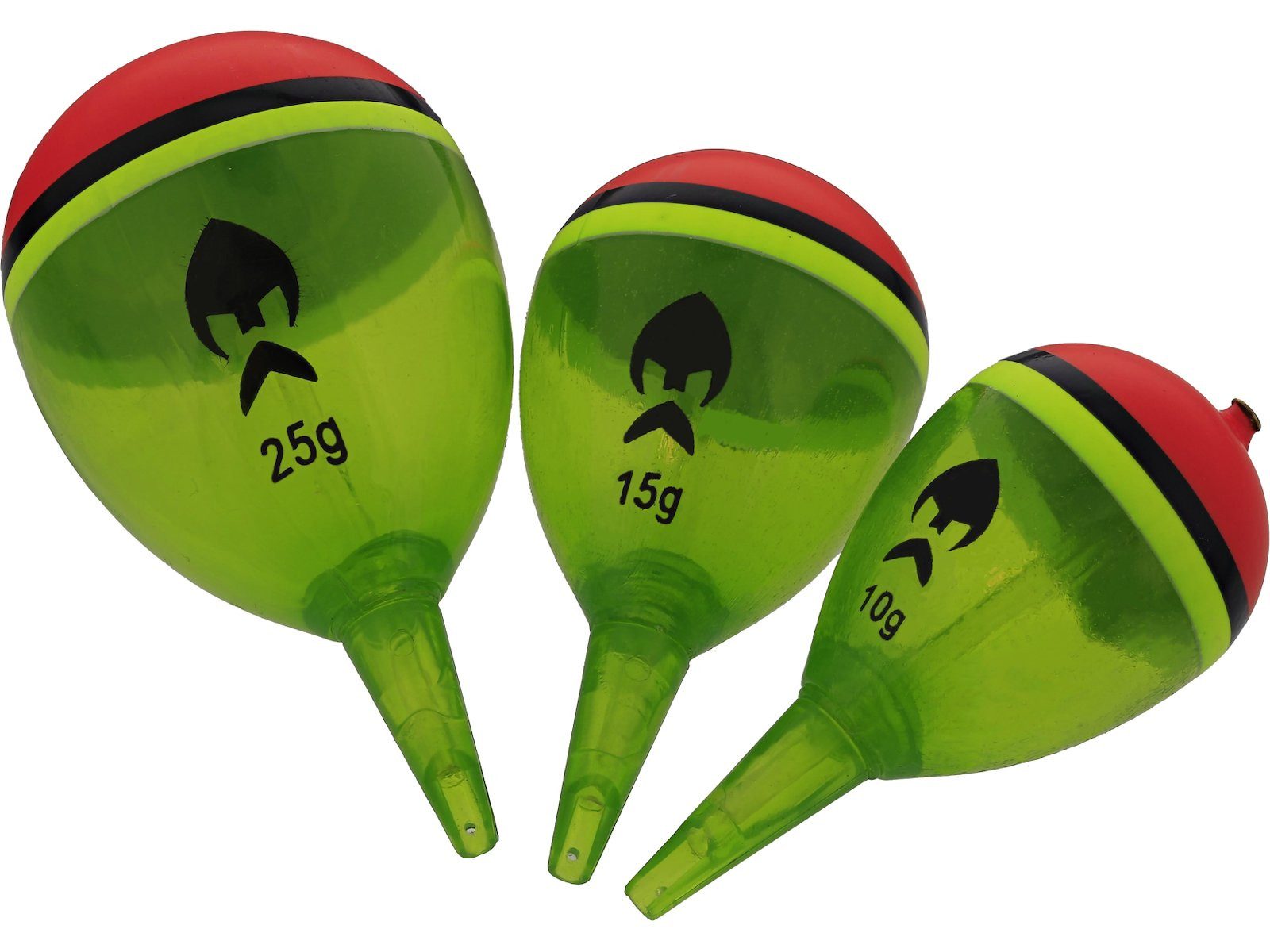 Westin Fishing Raubfischpose FAT SLIDER Schwimmer Raubfisch Pose - 10g/6,5cm - 15g/7cm - 25g/7,5cm, (1-St), Fixe Öse am unteren Ende für die Befestigung im „Waggler-Stil“