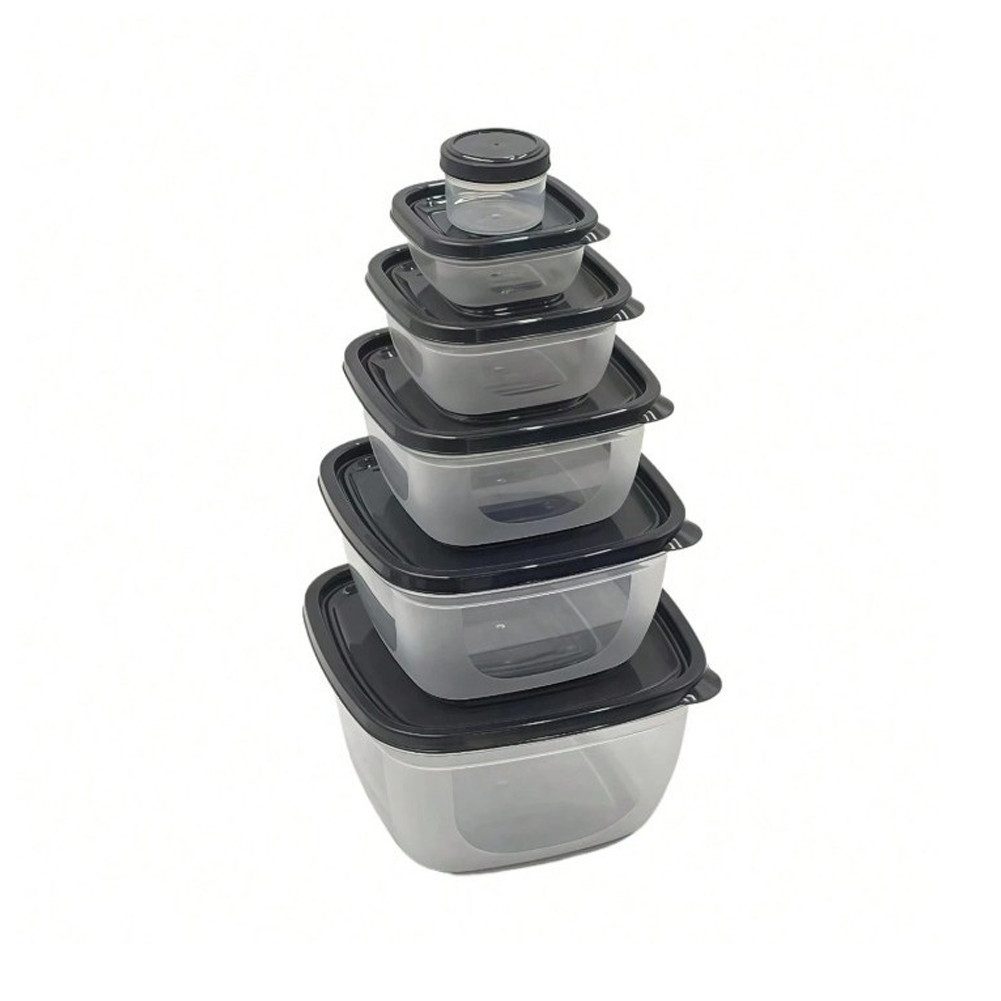 FANNOU Frischhaltedose Meal Prep Boxen mit Deckel, (6-tlg), BPA-freiem Kunststoff, Lebensmittelboxen