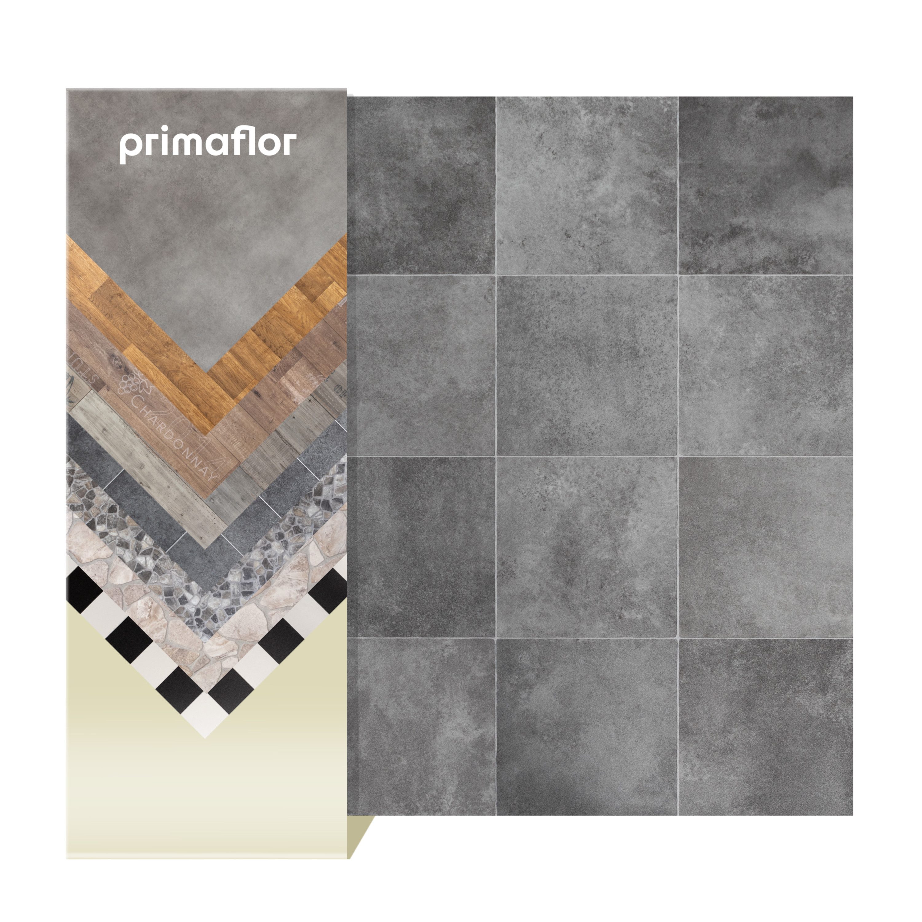 Primaflor-Ideen in Textil Vinylboden Vinylboden CV Bodenbelag TRONTO Fliese Florenz, Starke Nutzschicht