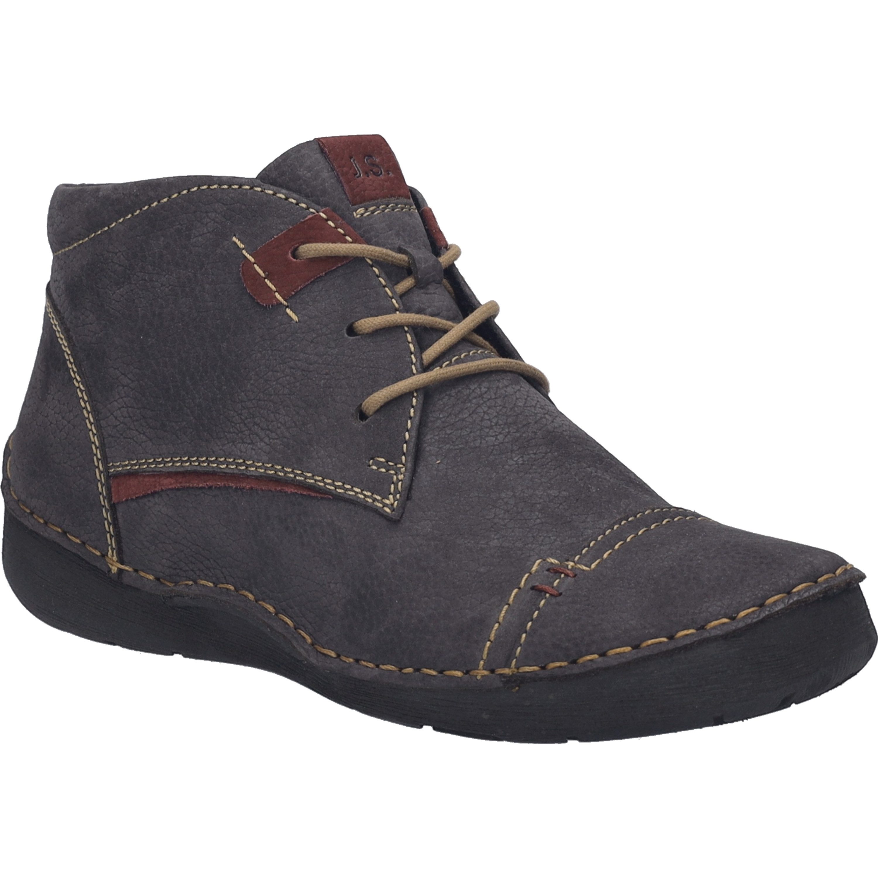 Josef Seibel Fergey 43, grau Stiefelette günstig online kaufen