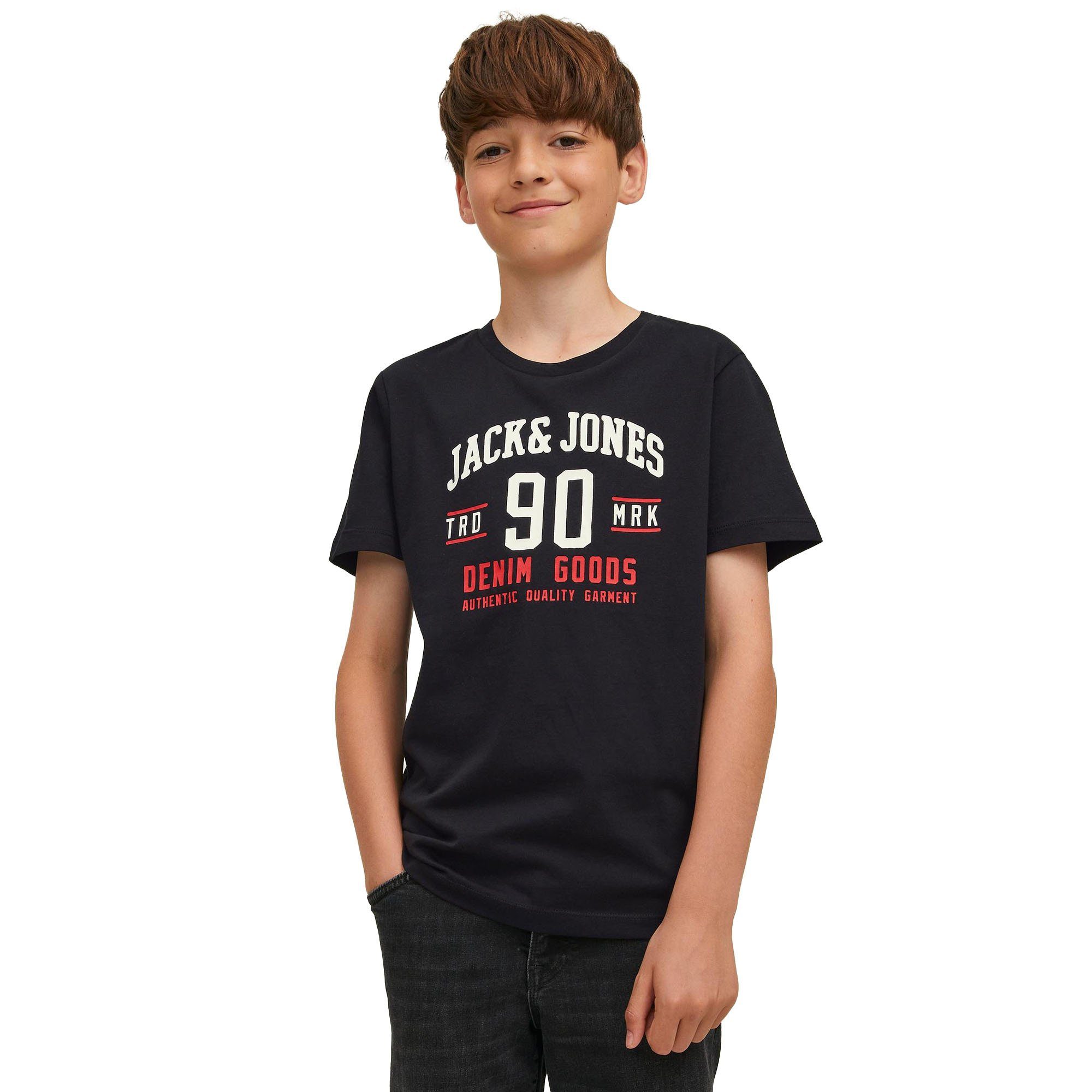 CREW TEE & Jack Pack Junior Jones T-Shirt Jungen Jack - JJETHAN & T-Shirts, Jones 3er