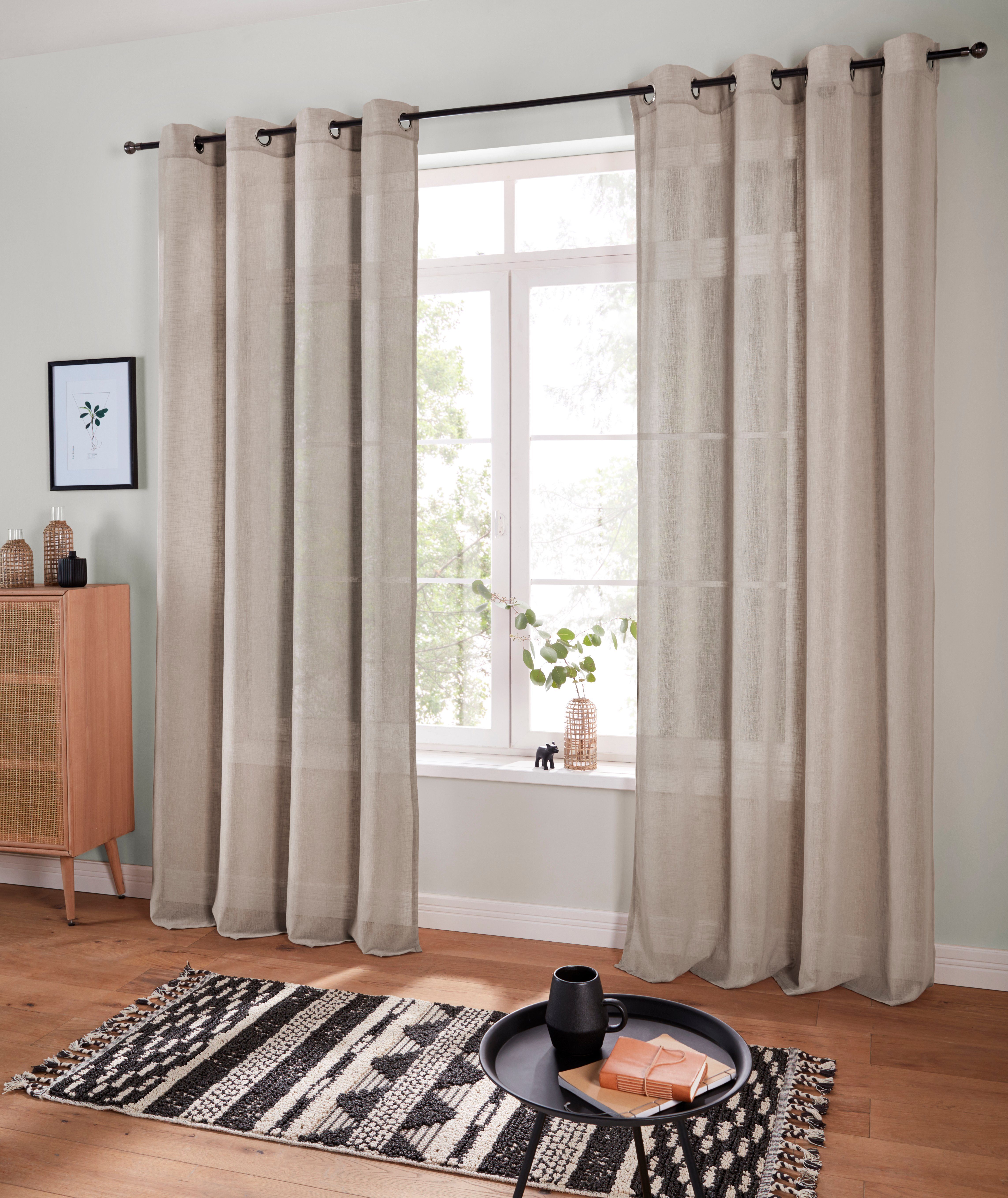 my home Gardine Fiete, Ösen (1 günstig online kaufen