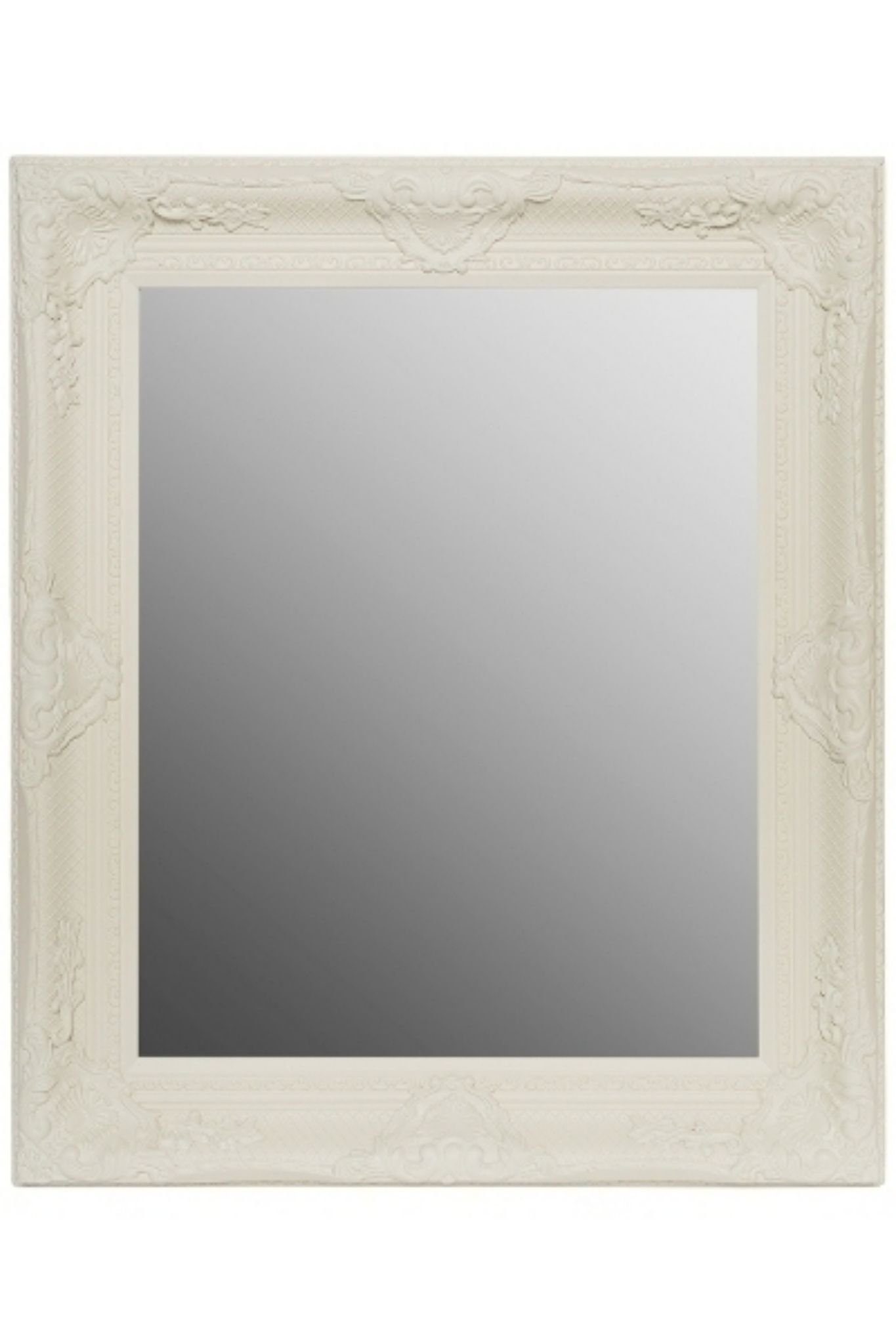 weiß Wandspiegel Wandspiegel Spiegel: elbmöbel cm weiß barock 78cm, 78x68 Look Spiegel Vintage