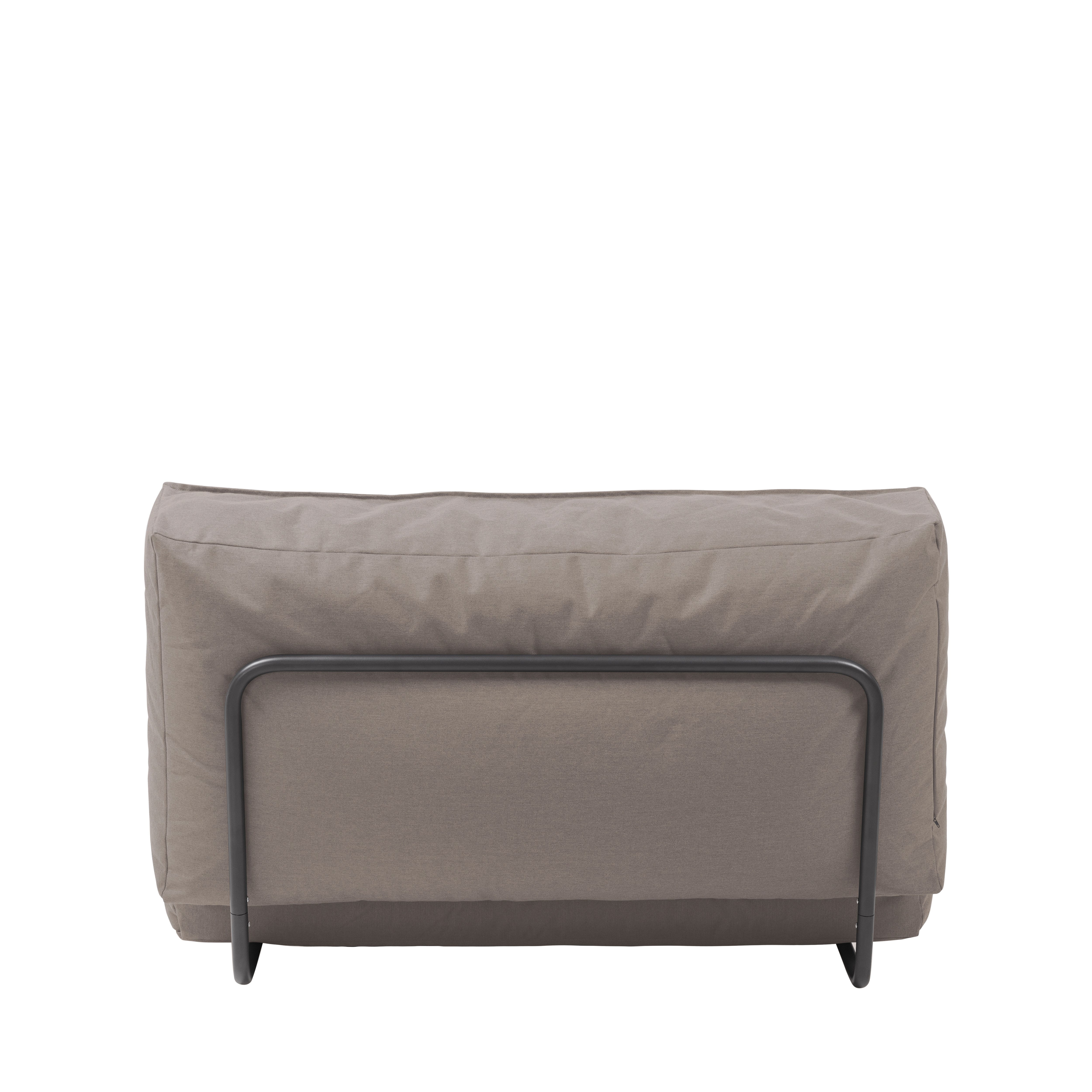 blomus Gartenliege -STAY- Outdoor-Bett 120x190cm: Urlaubsgefühle im Außenbereich, Outdoor, Bett, Garten, Terrasse, Komfort, robust, pflegeleicht, wetterfest