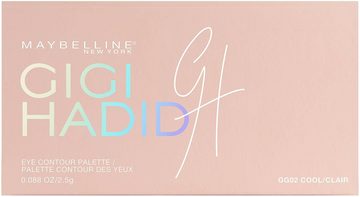 MAYBELLINE NEW YORK Lidschatten-Palette Gigi Hadid Eye Contour Palette Cool