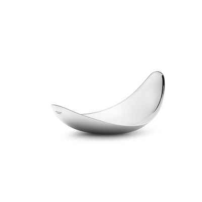 Georg Jensen Servierschale Leaf Klein, Edelstahl