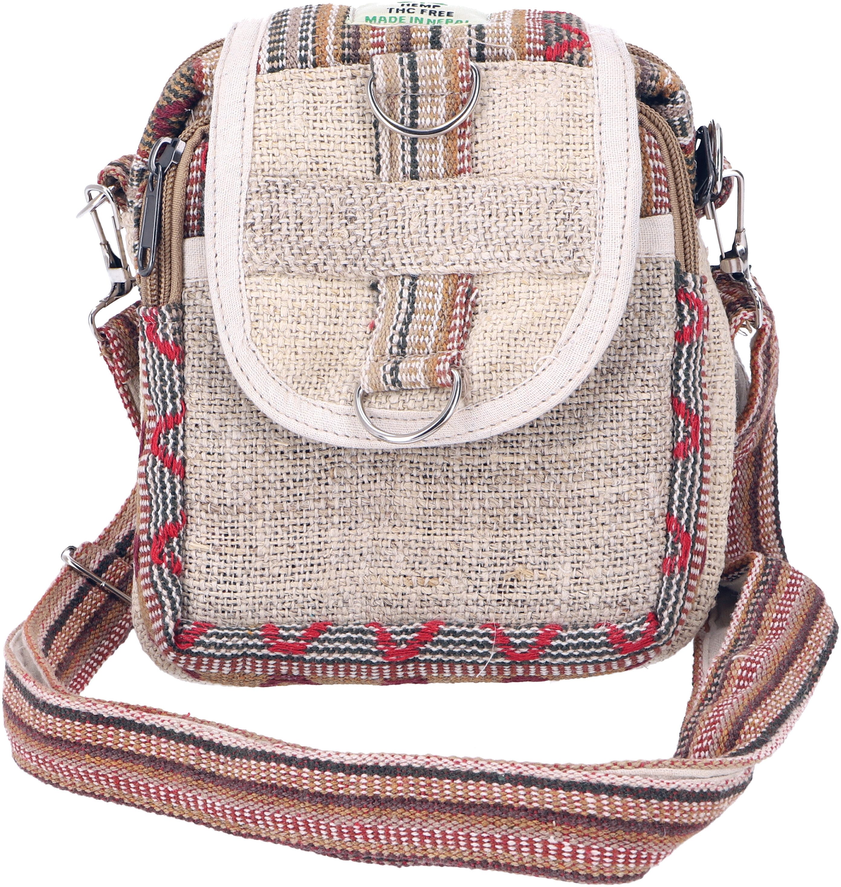 Guru-Shop Schultertasche Kleine Hanf Schultertasche, KameraTasche, günstig online kaufen