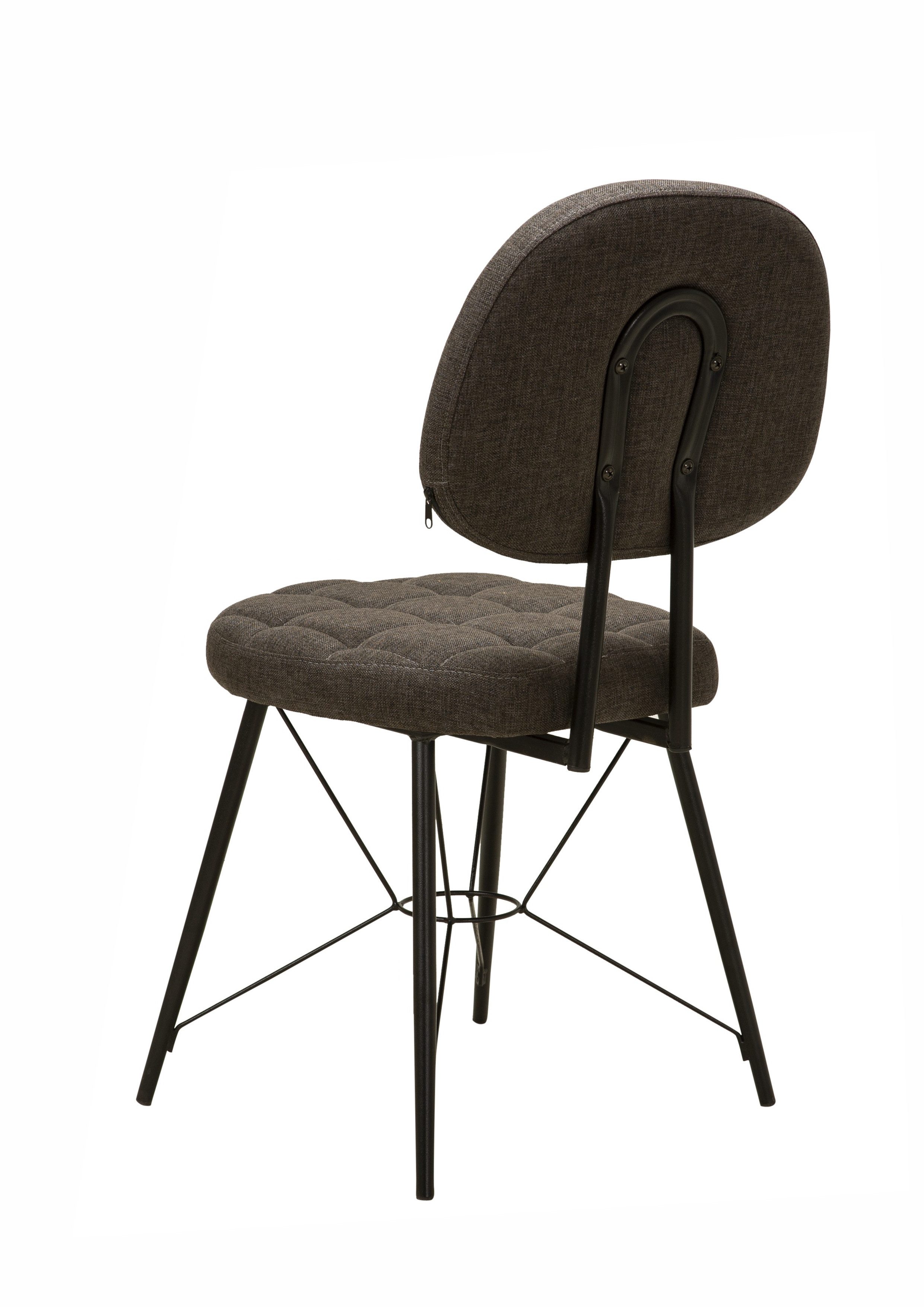Stuhlmann Esszimmerstuhl Victoria (765C, 1 St), Stilvoller Stuhl mit Metallbeinen – Modernes Design – Bild 3 von 5