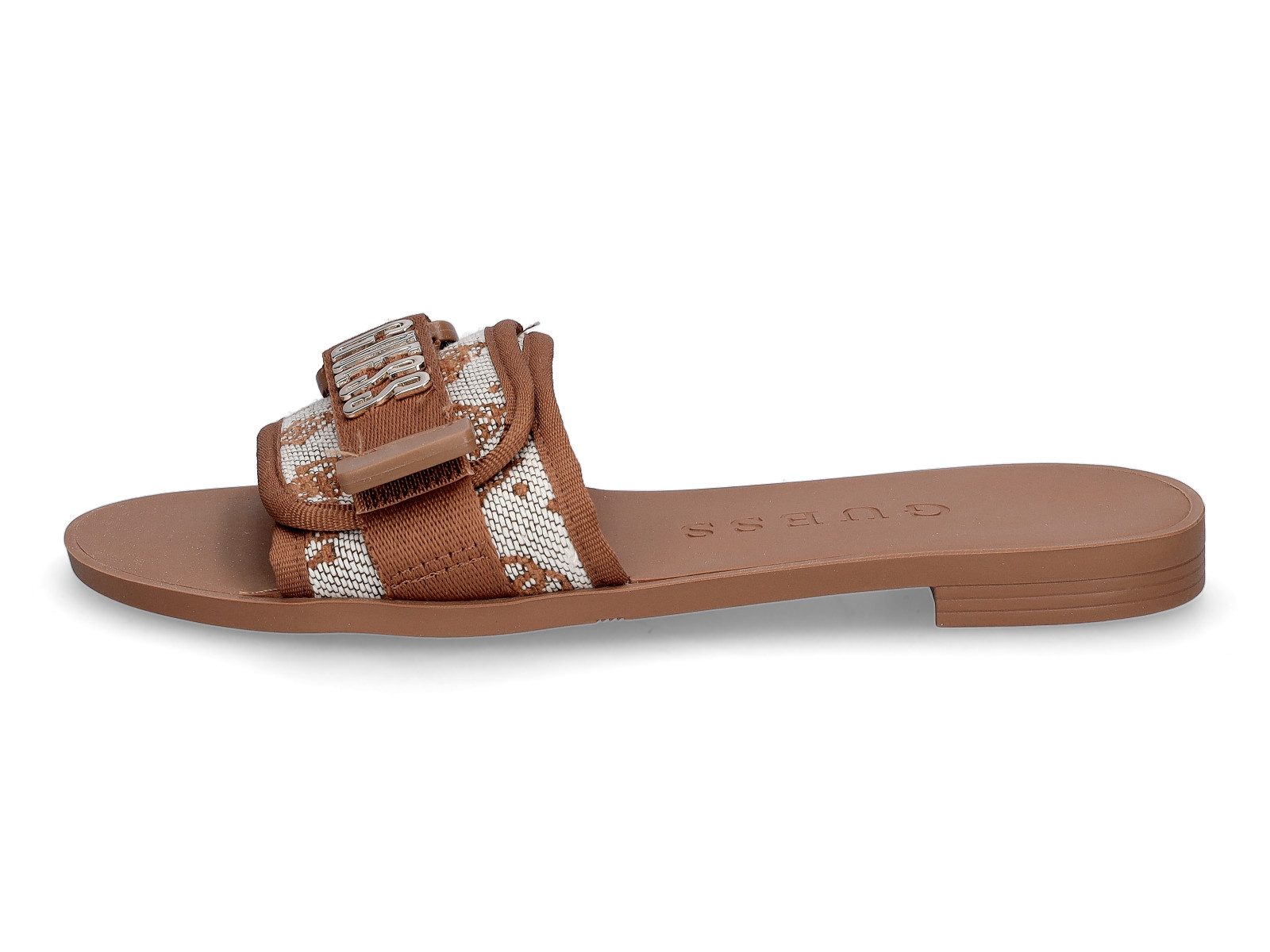Guess Guess Damen Pantolette Elyze5 braun Pantolette günstig online kaufen