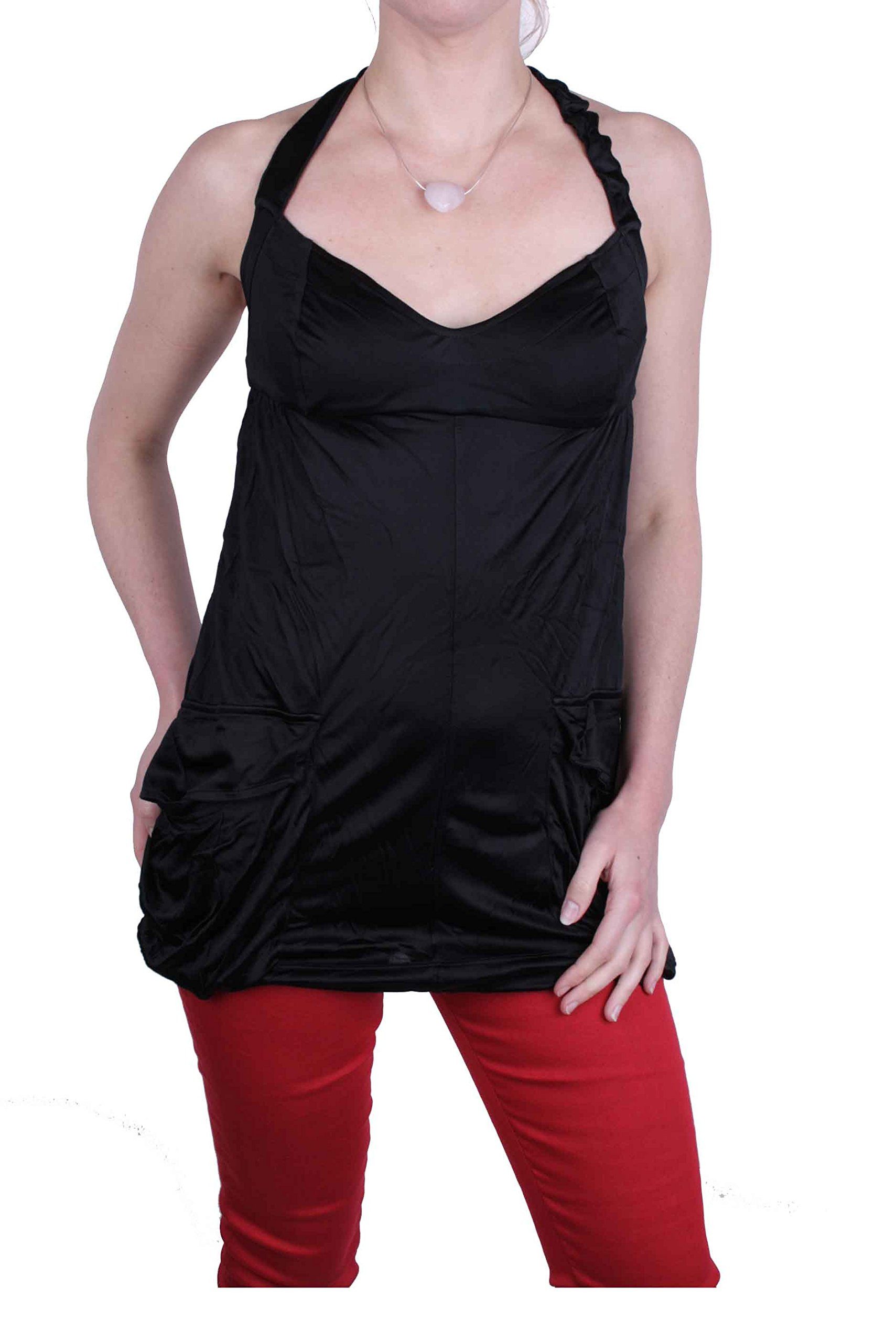 Diesel Shirttop Diesel Damen Tunika Neckholder Smilz