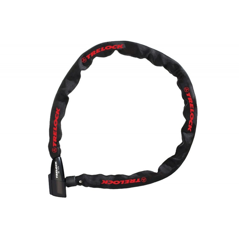 Trelock Kettenschloss BC 115 Kettenschloss Fahrradschloss - Farbe: schwarz, 60cm