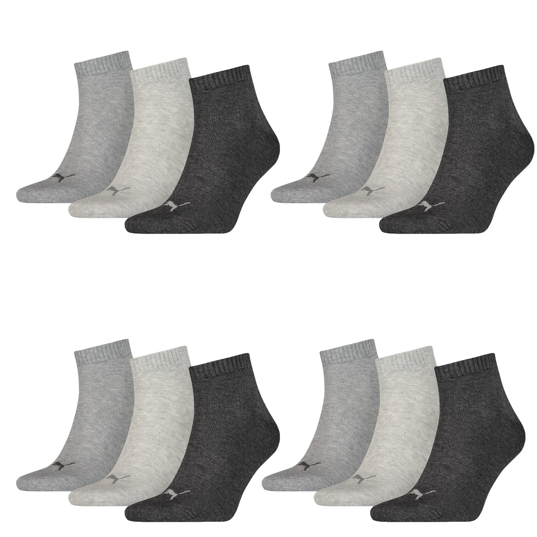 PUMA Kurzsocken Bequeme Quarter Socken aus günstig online kaufen