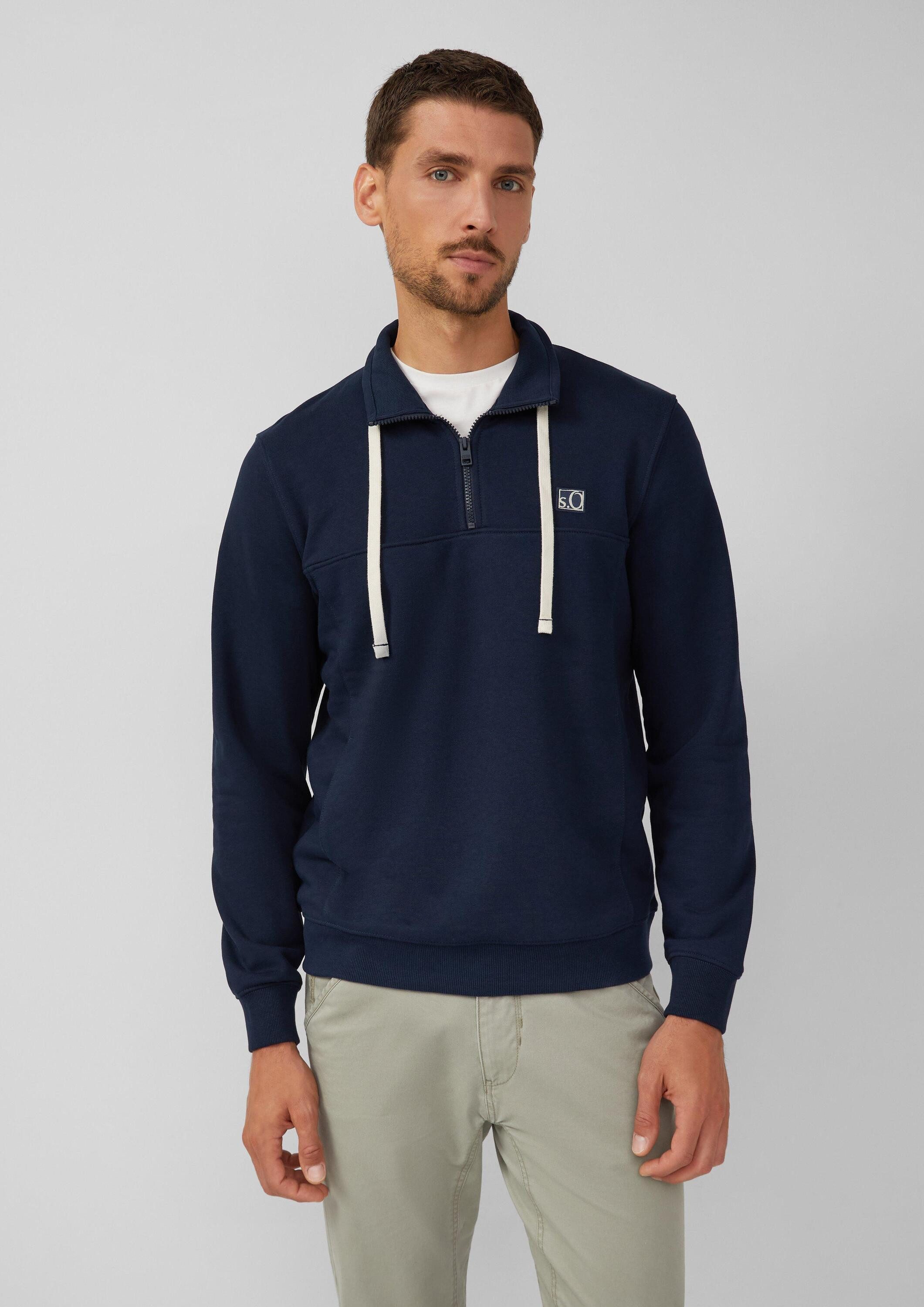 s.Oliver Sweatshirt Sweatshirt Sweatshirt mit Eingrifftaschen günstig online kaufen