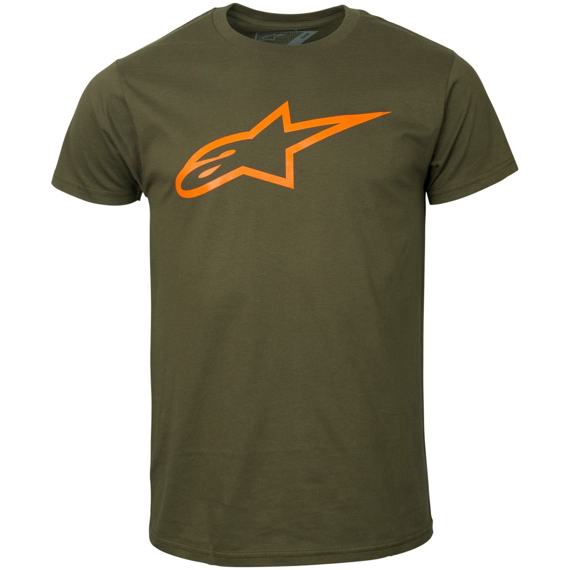 oliv-orange Ageless (Grün) Alpinestars T-Shirt