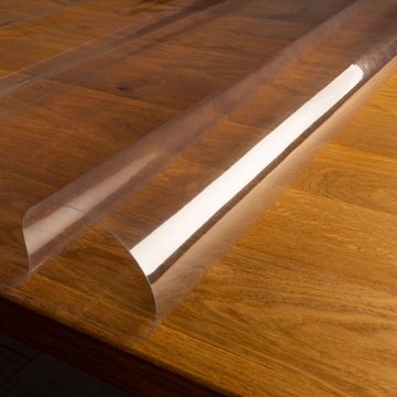 laro Tischdecke 0,3mm Dicke Tischfolie Tischdecke Durchsichtig Transparent Abwaschbar