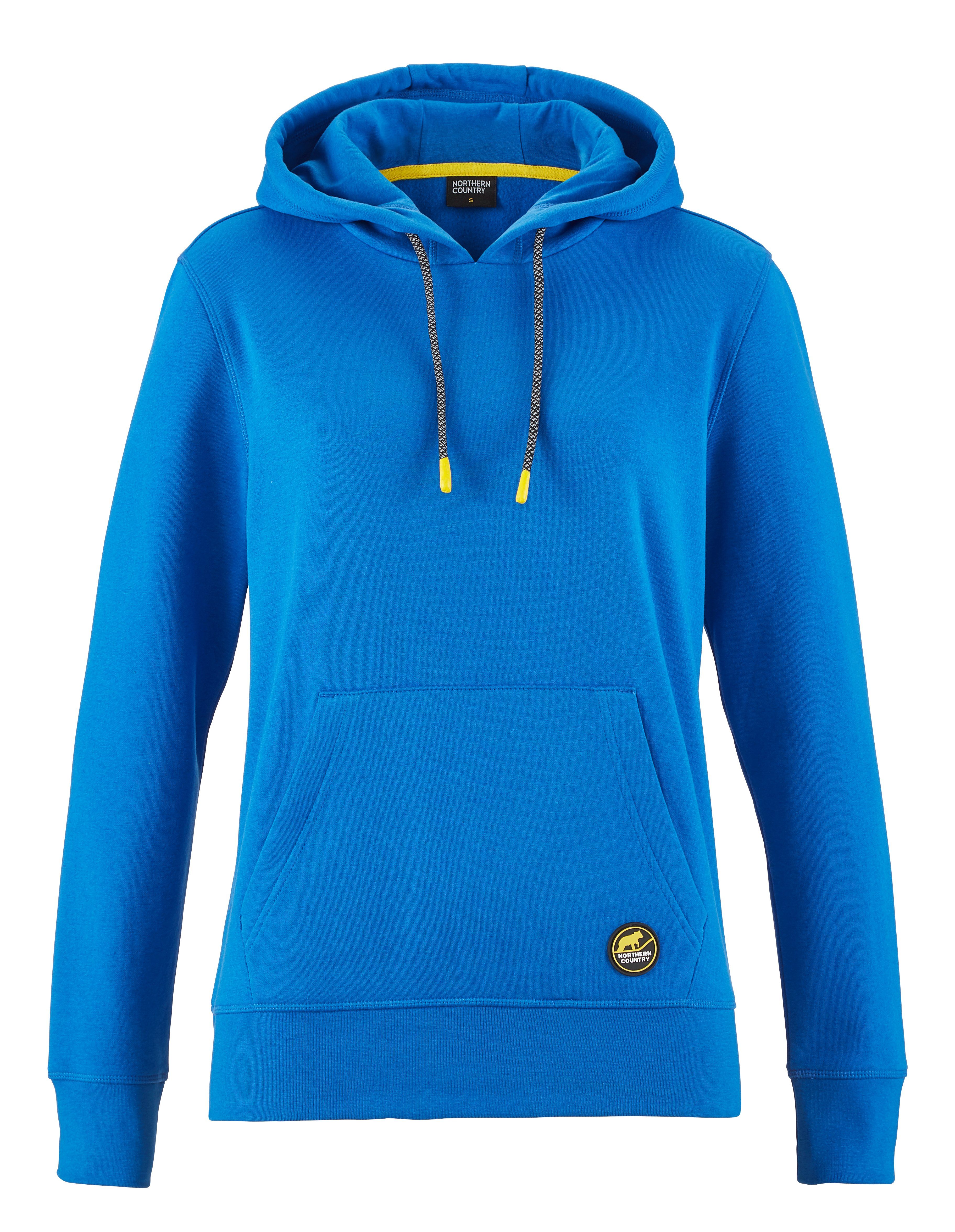 Northern Country Hoodie mit Weiche Lapis Kängurutasche Sweatware, Blue Damen, für