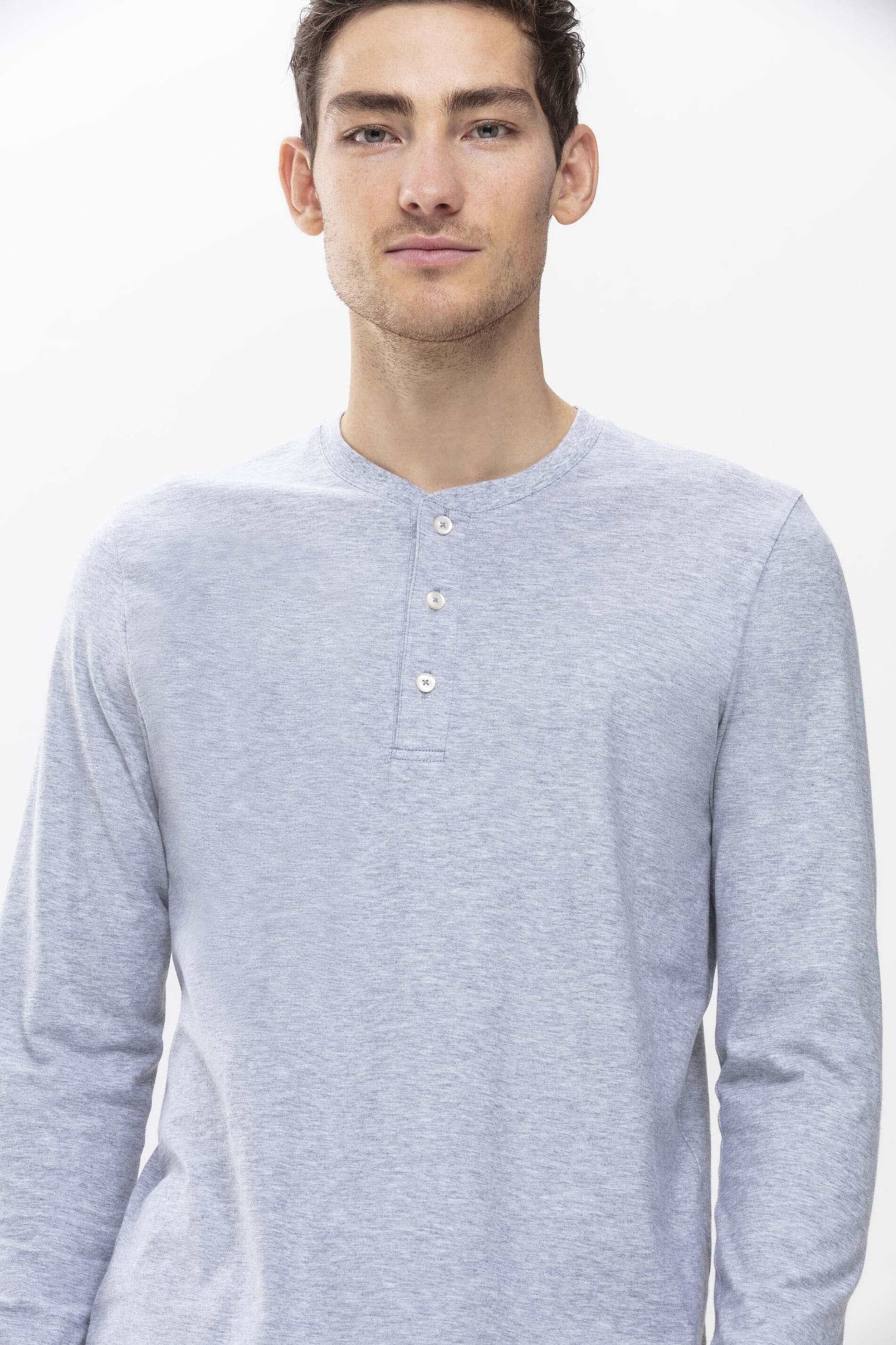 Mey Pyjamaoberteil Herren Serie Ringwood uni günstig online kaufen