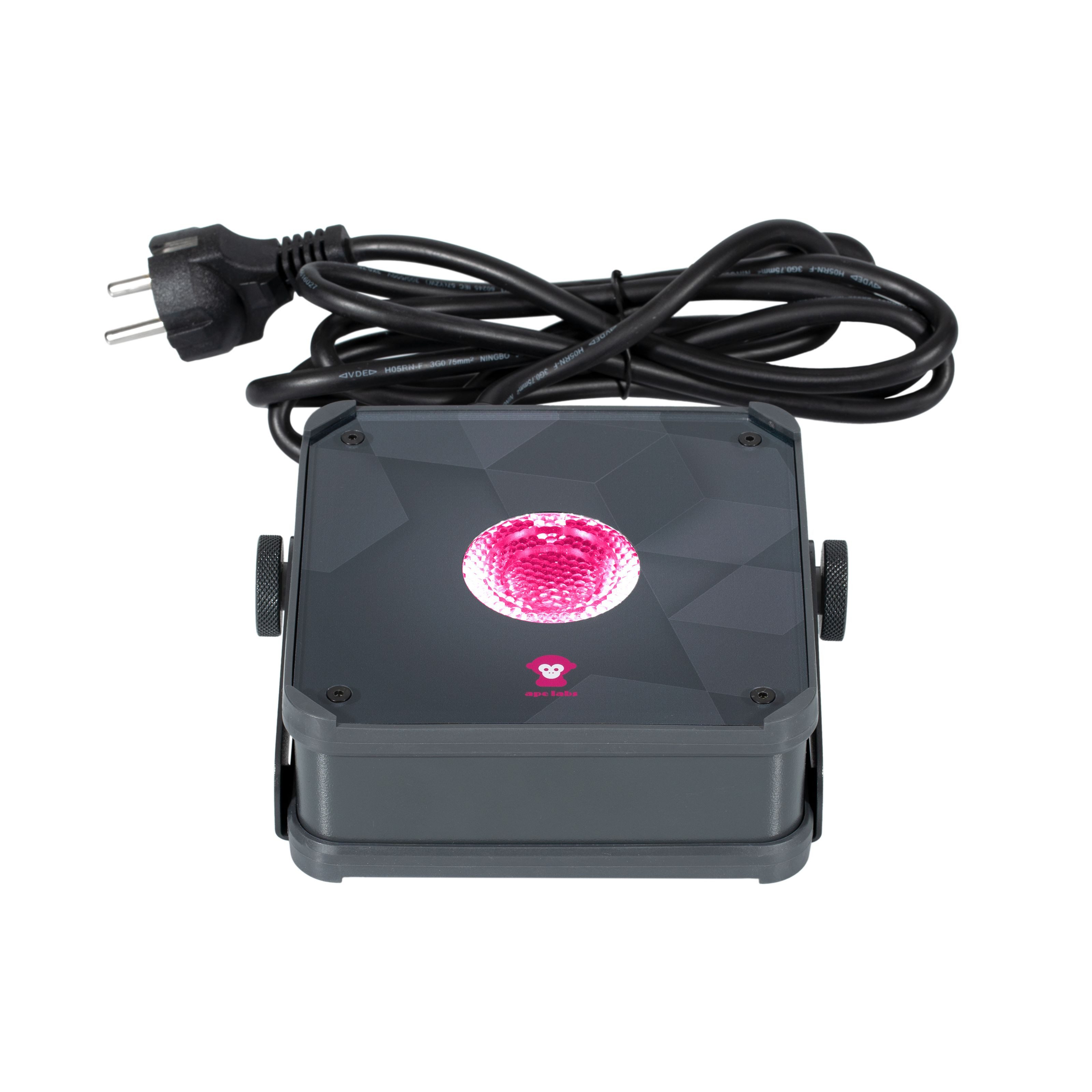 Ape Labs LED Scheinwerfer, ApeLight Mini V2 Single Unit - grey Kabel Vers - Akkubetriebener LED