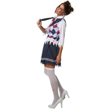 dressforfun Kostüm Frauenkostüm Gruseliges Schulmädchen