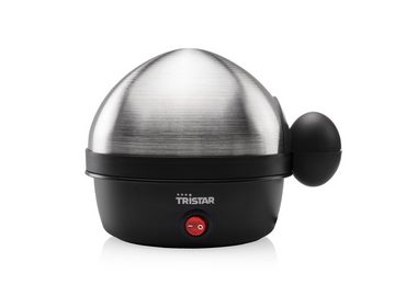 Tristar Eierkocher, Anzahl Eier: 7 St., 350 W, Egg Cooker perfekte Konsistenz Edelstahl Design mit Eierpiekser