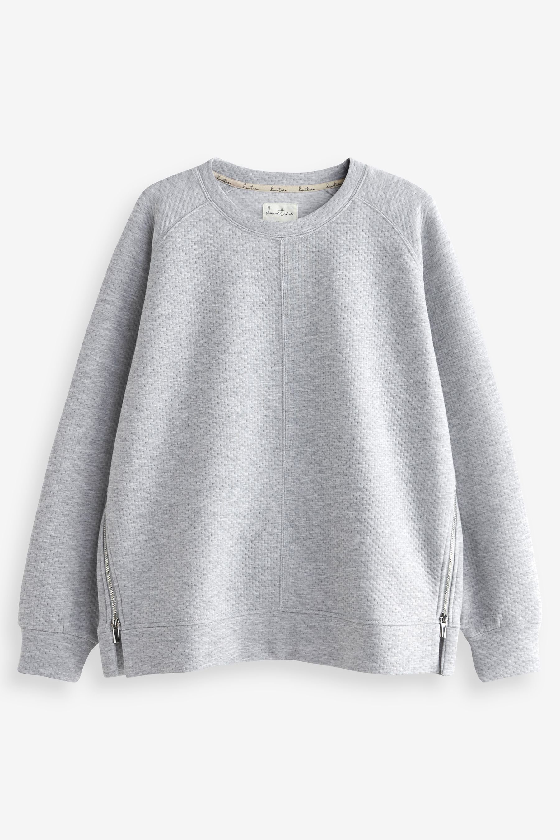 Next Sweatshirt Strukturiertes Sweatshirt in Übergröße (1-tlg)