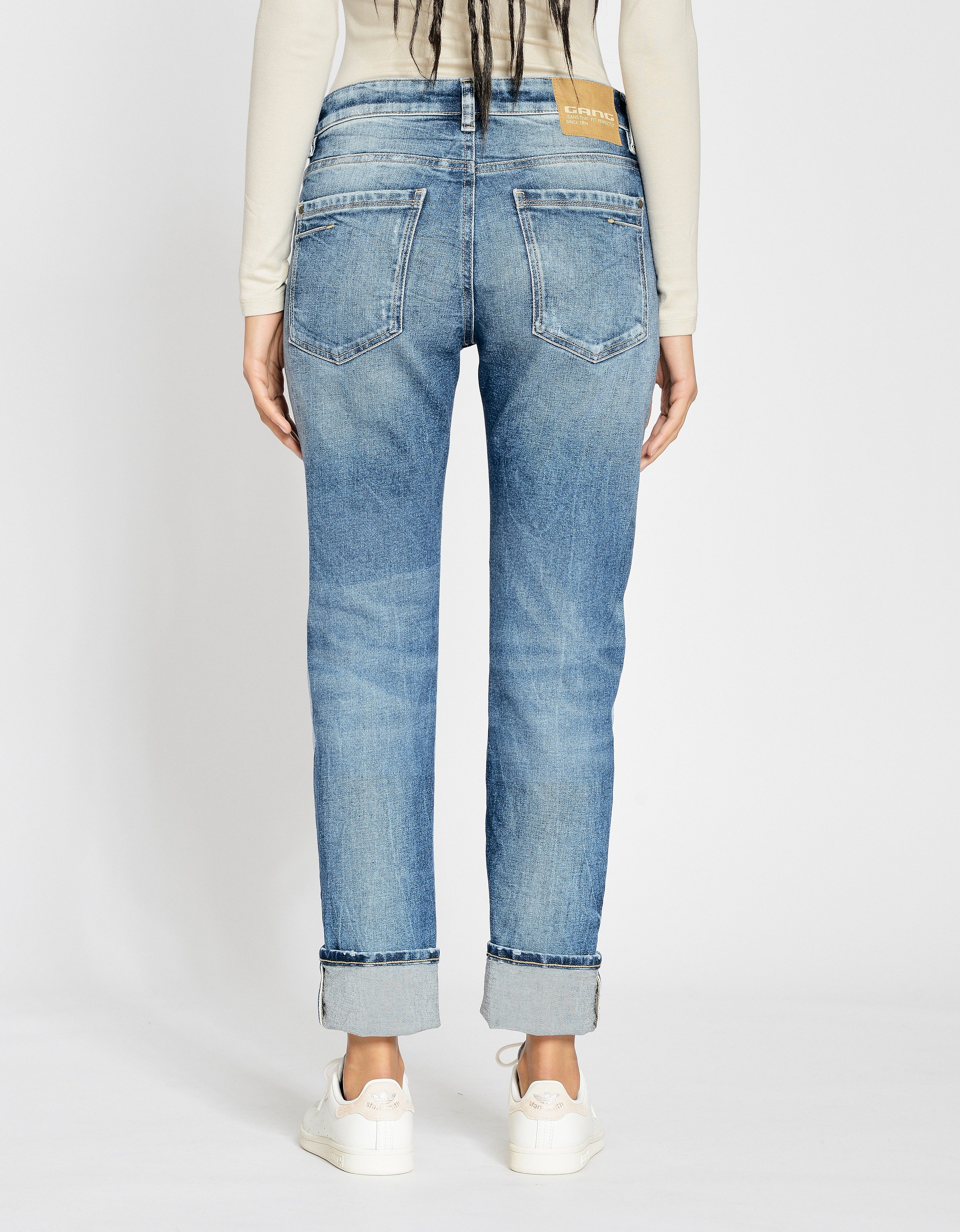 GANG Boyfriend-Jeans 94NICA WORKER cooler, androgyner Look günstig online kaufen