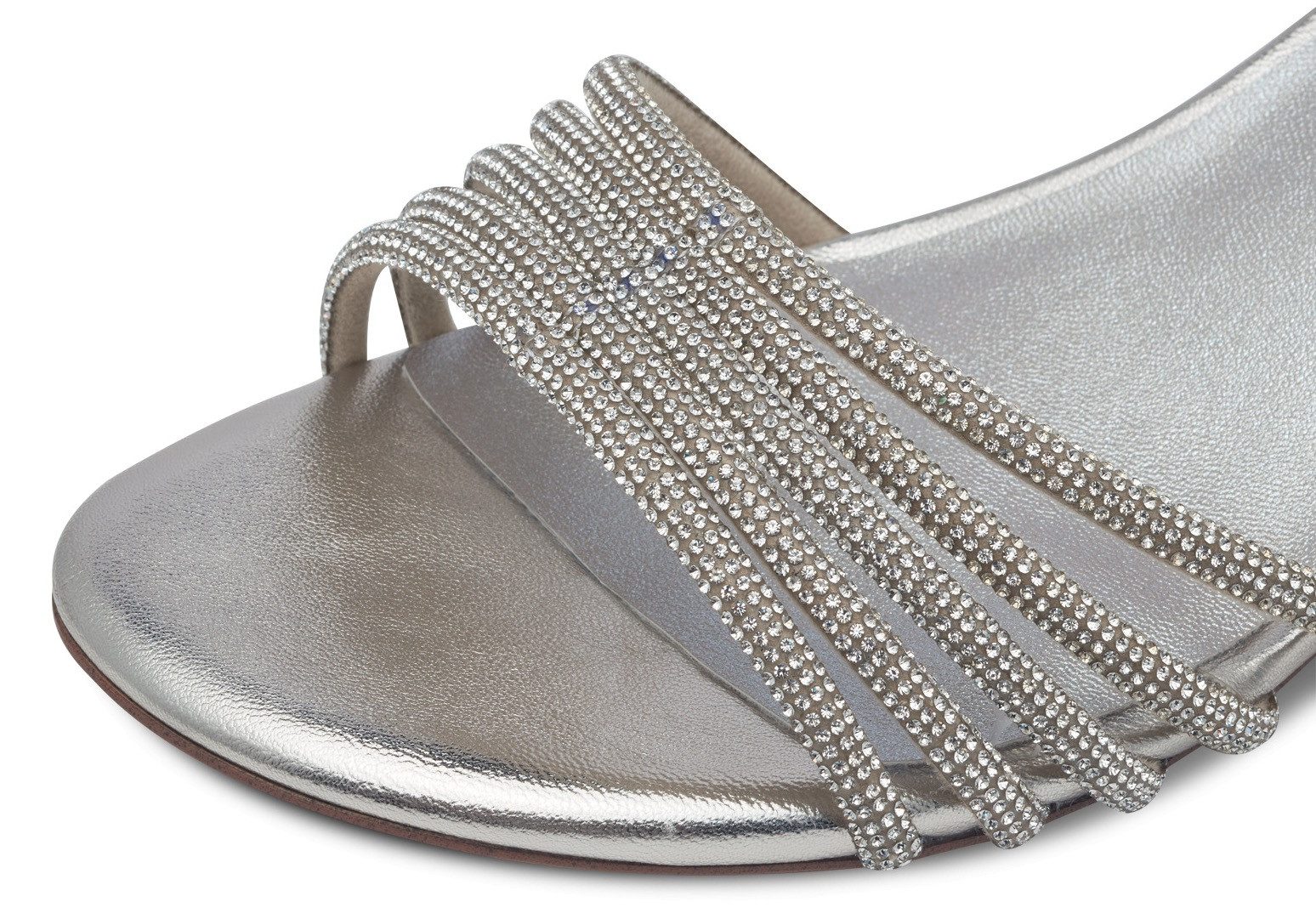 Tamaris Sandalette, Blockabsatz, Festtagsschuh, Abendschuh mit funkelnden Schmucksteinen