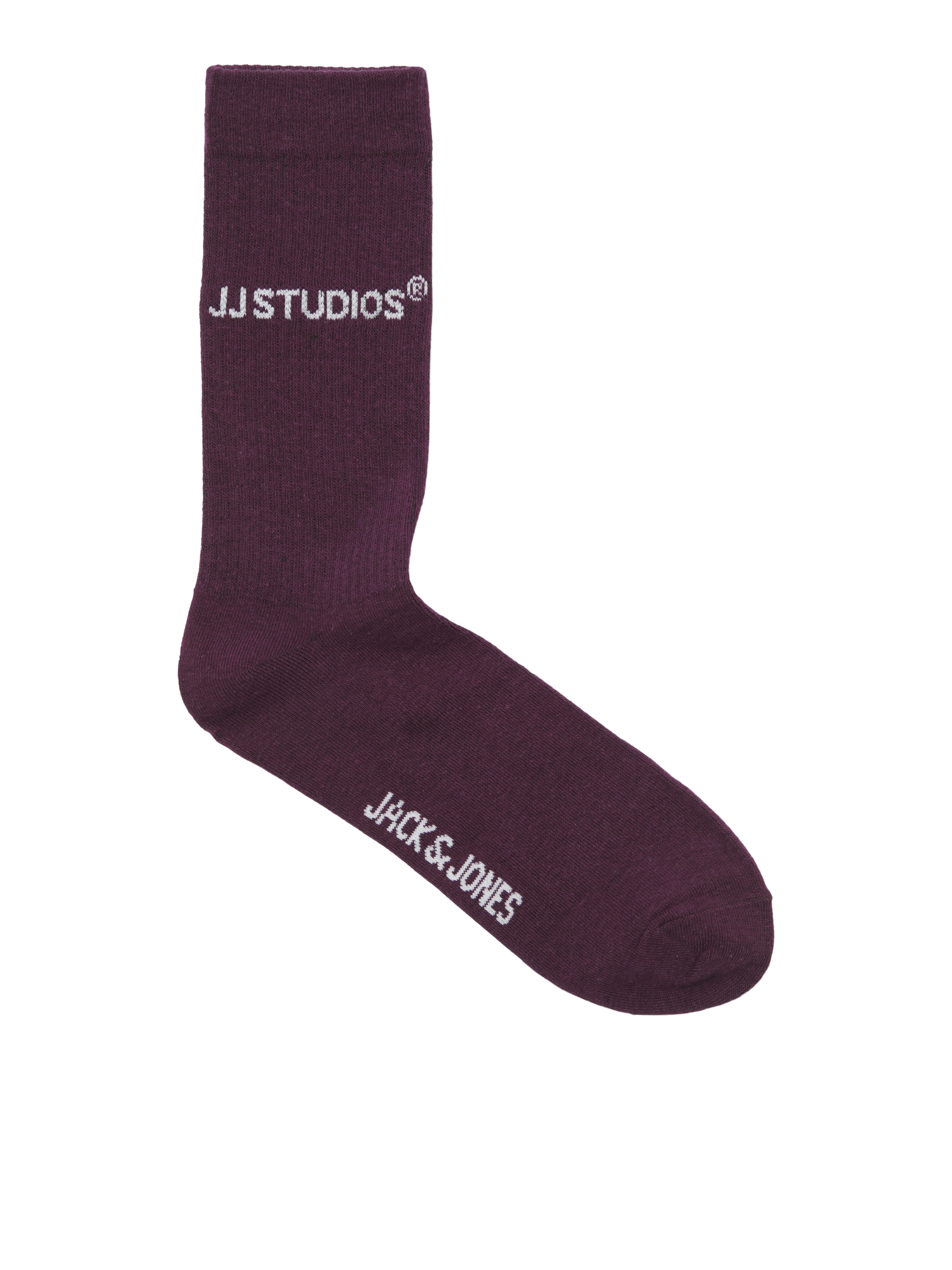 Jack & Jones Freizeitsocken JACSOHO TENNIS SOCKS 3 PACK NOOS (Packung, 3-Paar) mit Logostickerei – Bild 2 von 5
