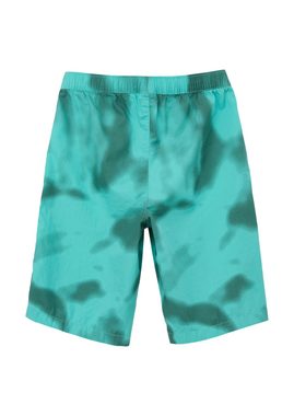 s.Oliver Hose & Shorts Regular: Shorts mit Allover-Print Garment Dye