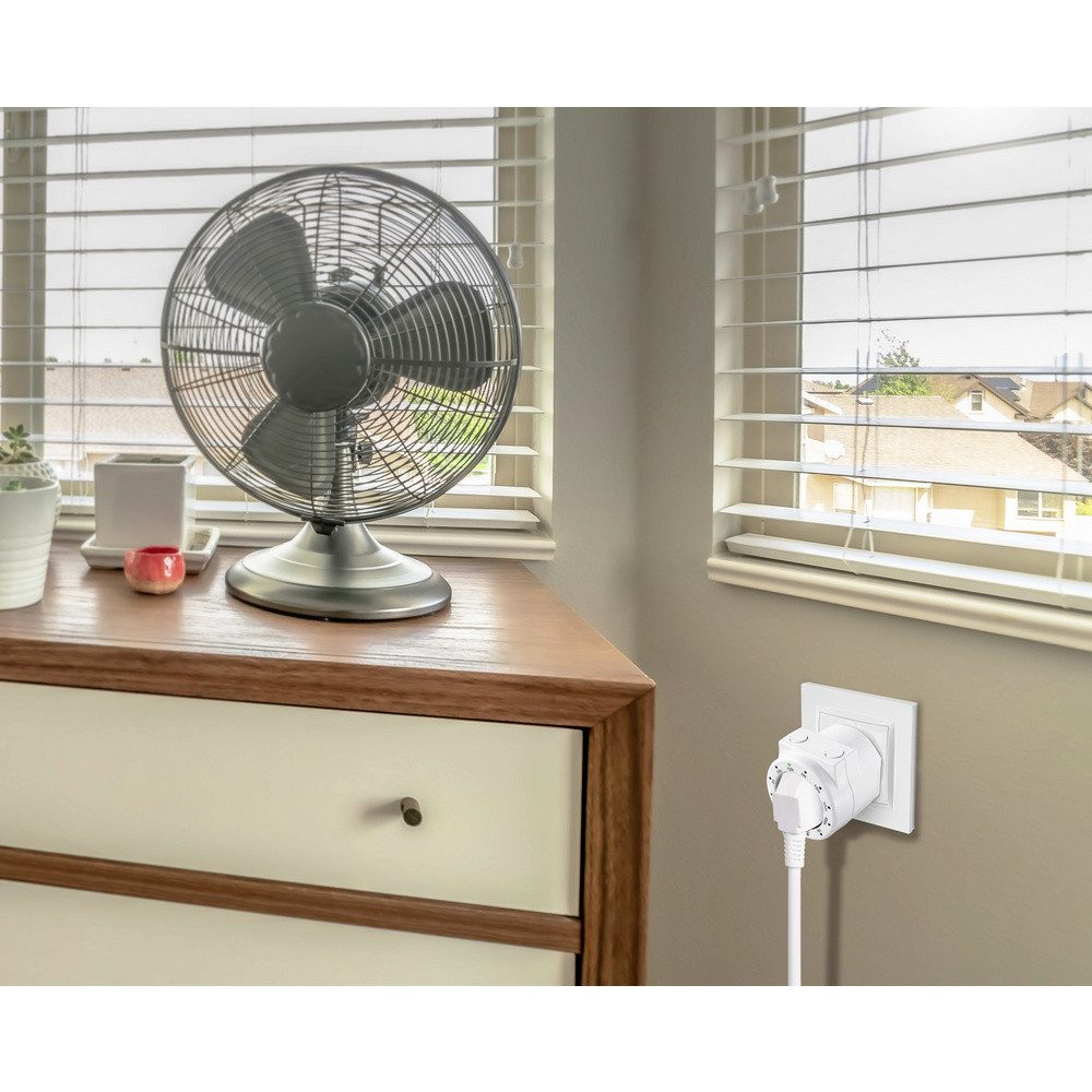 Sygonix Zeitschaltuhr Sygonix SY-4499402 Schaltuhr digital Tagesprogramm 3500 W START/STO