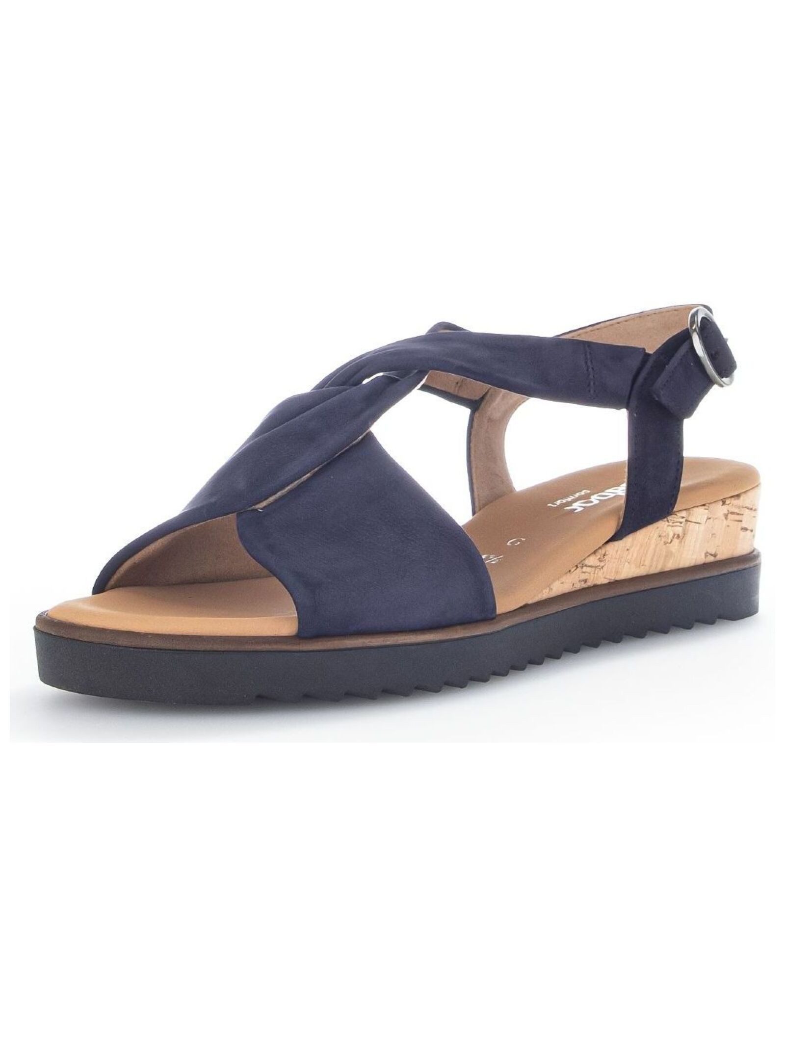 Gabor Sandalen Nubukleder Keilsandalette günstig online kaufen