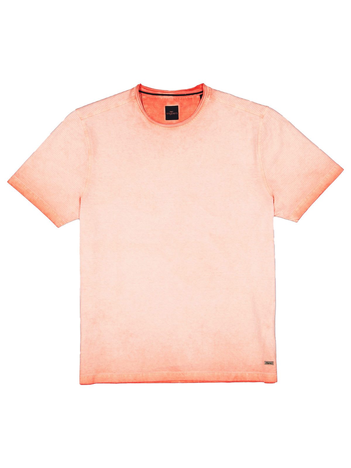 Engbers T-Shirt Herren T-Shirt gestreift, Orange