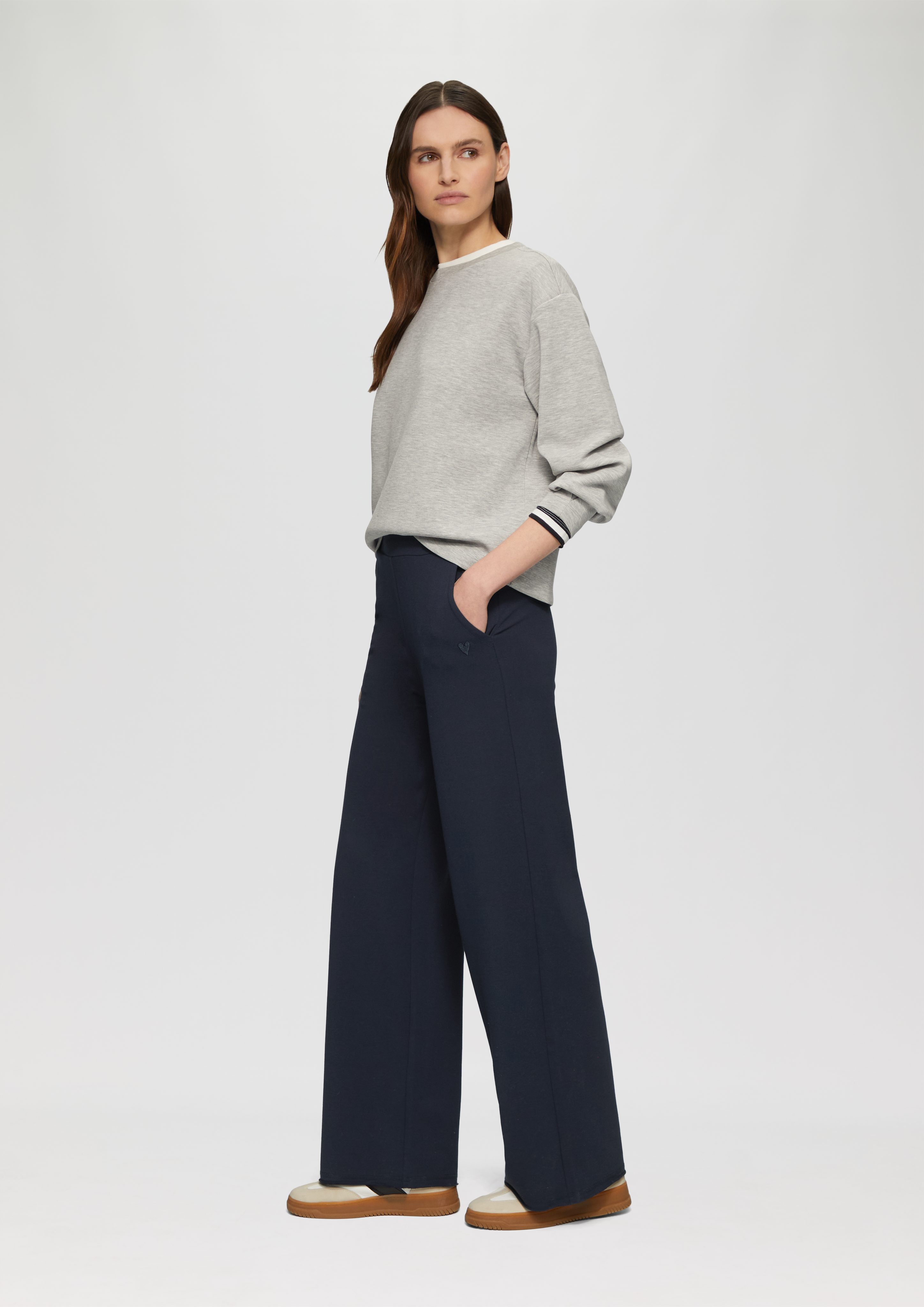 s.Oliver Stoffhose Weiche Jerseyhose im Relaxed günstig online kaufen