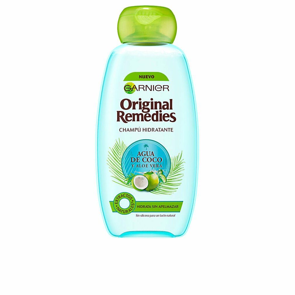 GARNIER Haarshampoo ORIGINAL REMEDIES champú agua coco y aloe 300 ml