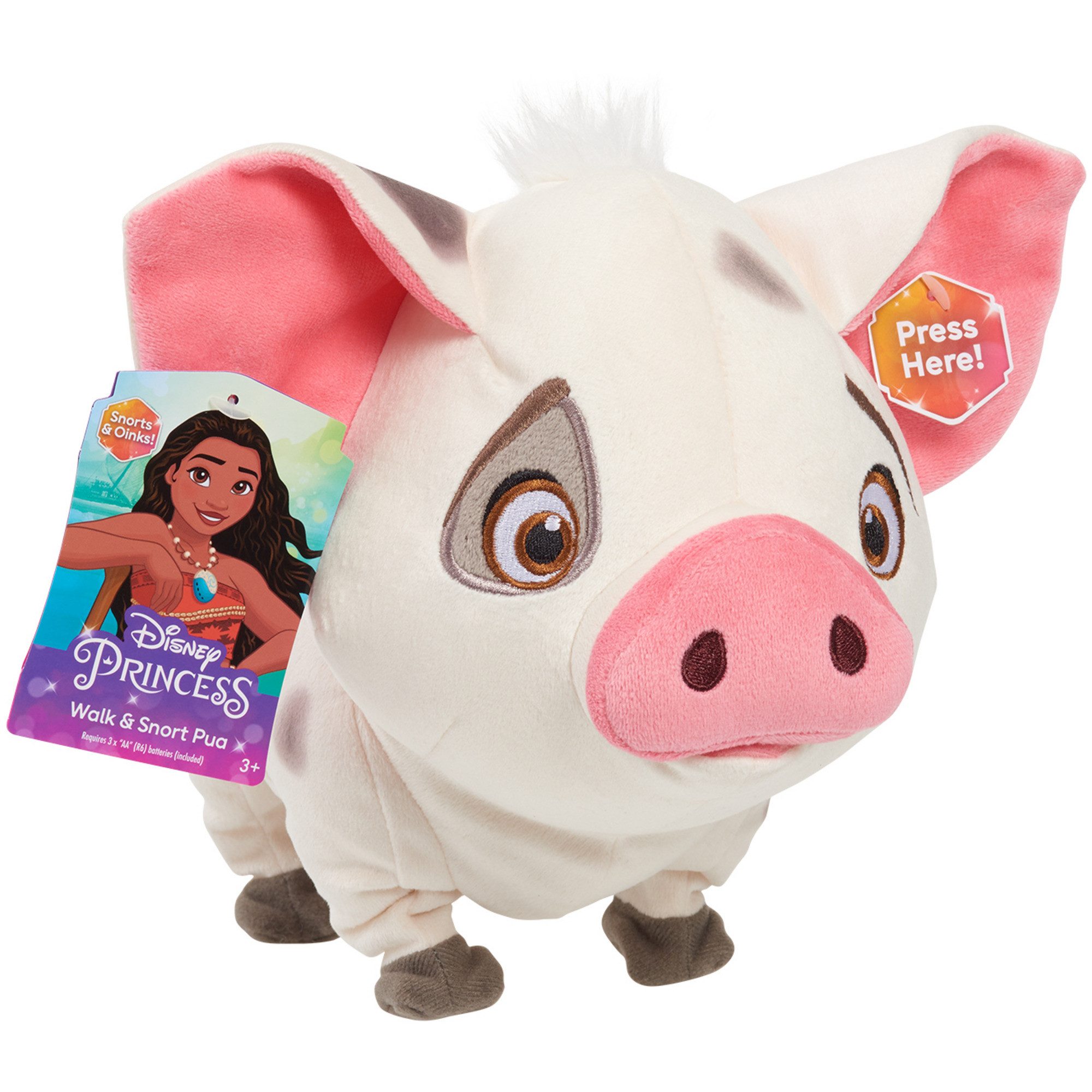 Just Play Kuscheltier Just Play Disney Moana Walk & Snort Pua