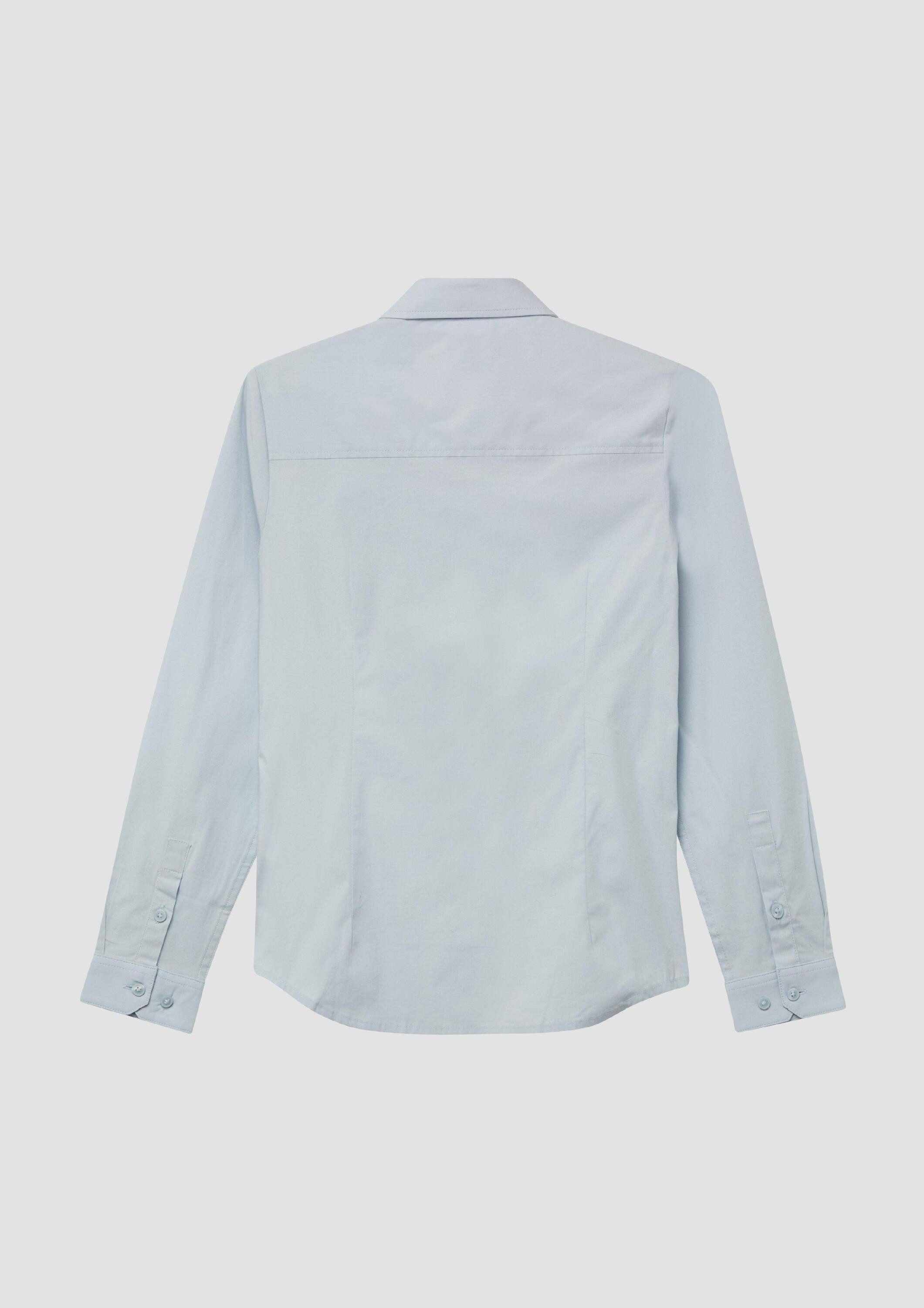 s.Oliver Langarmhemd Hemd Festives Hemd in Slim Fit