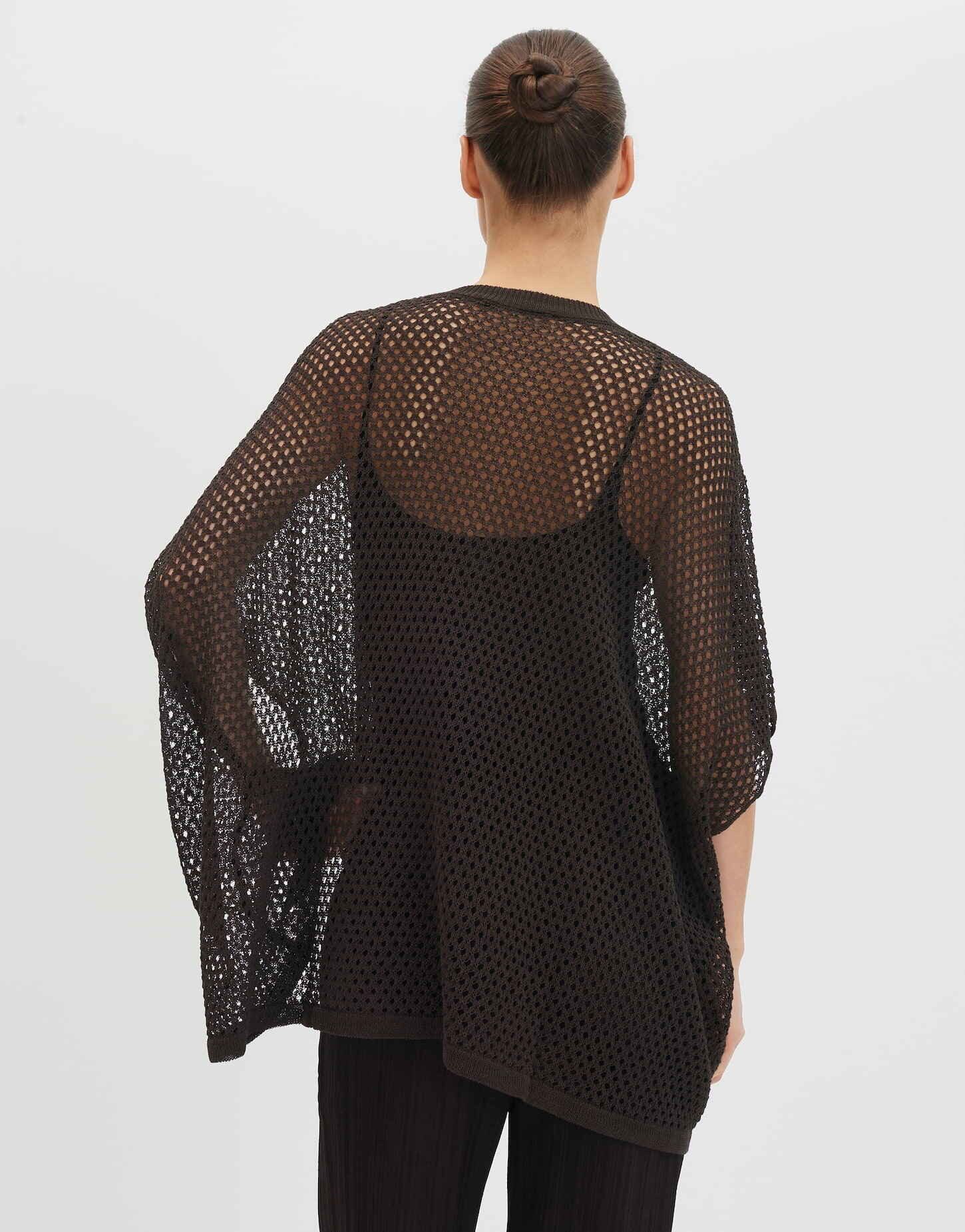 someday Poncho Beluni Cape in Crochet-Optik