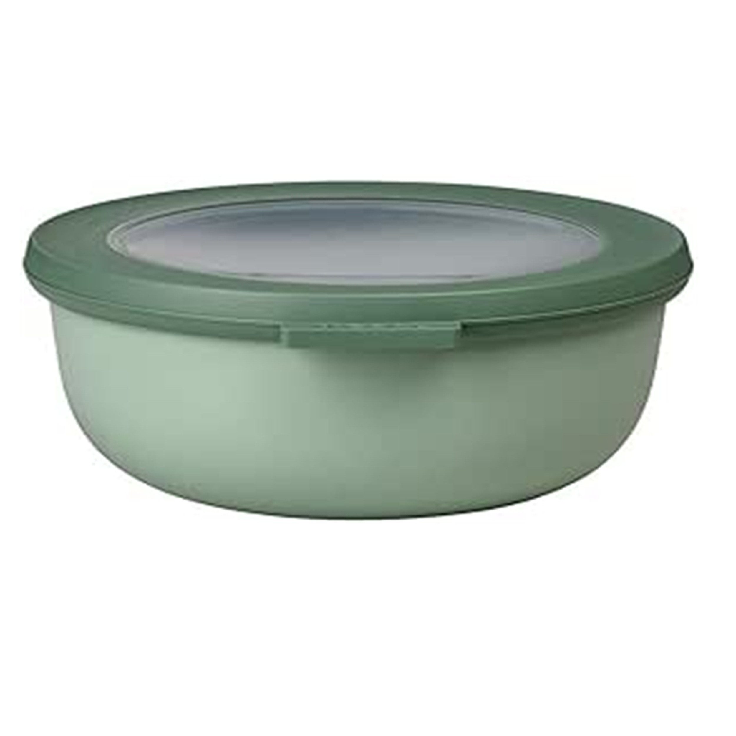Mepal Lunchbox Multi Bowl Cirqula Round Vorratsdose 750 ml für Kühlschrank, Luftdicht, Mikrowellengeschirr, Frischhaltedose, Nordic Sage