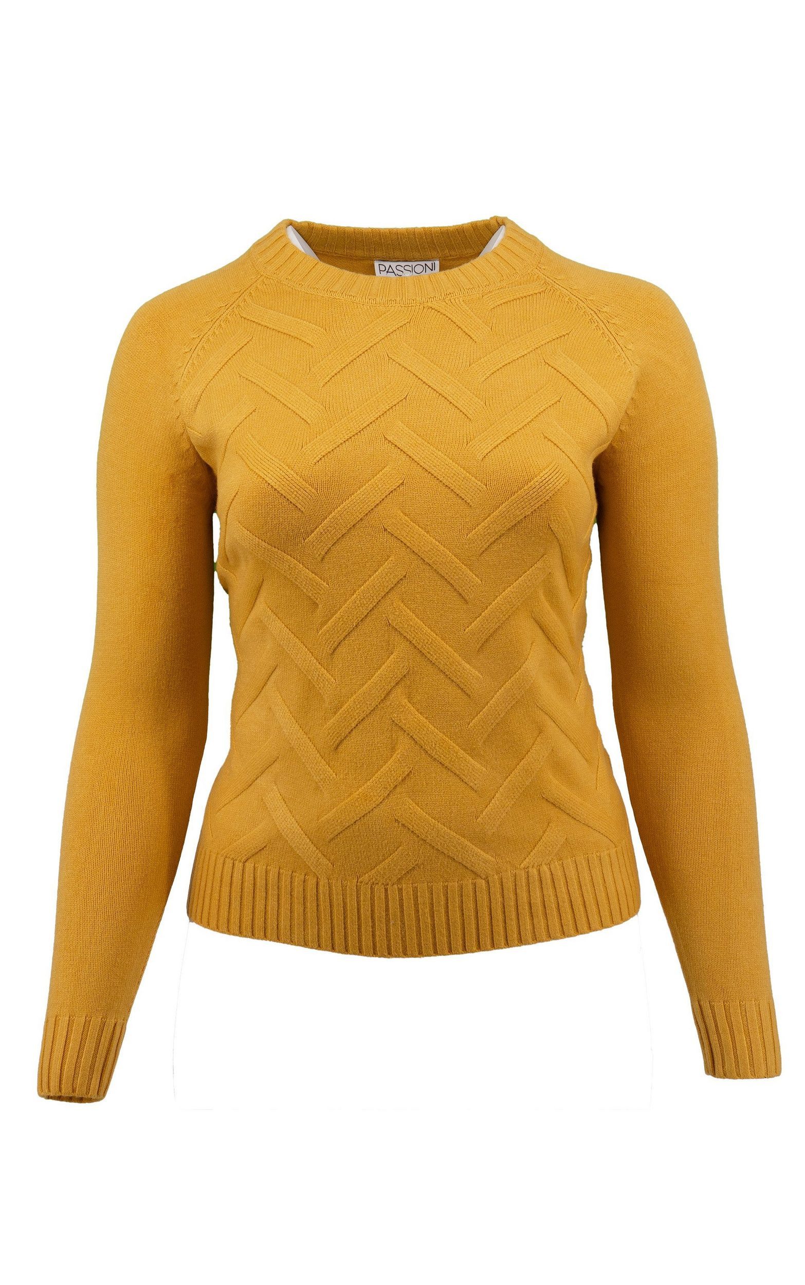 Strickpullover Pullover mit strukturierter Strickfront