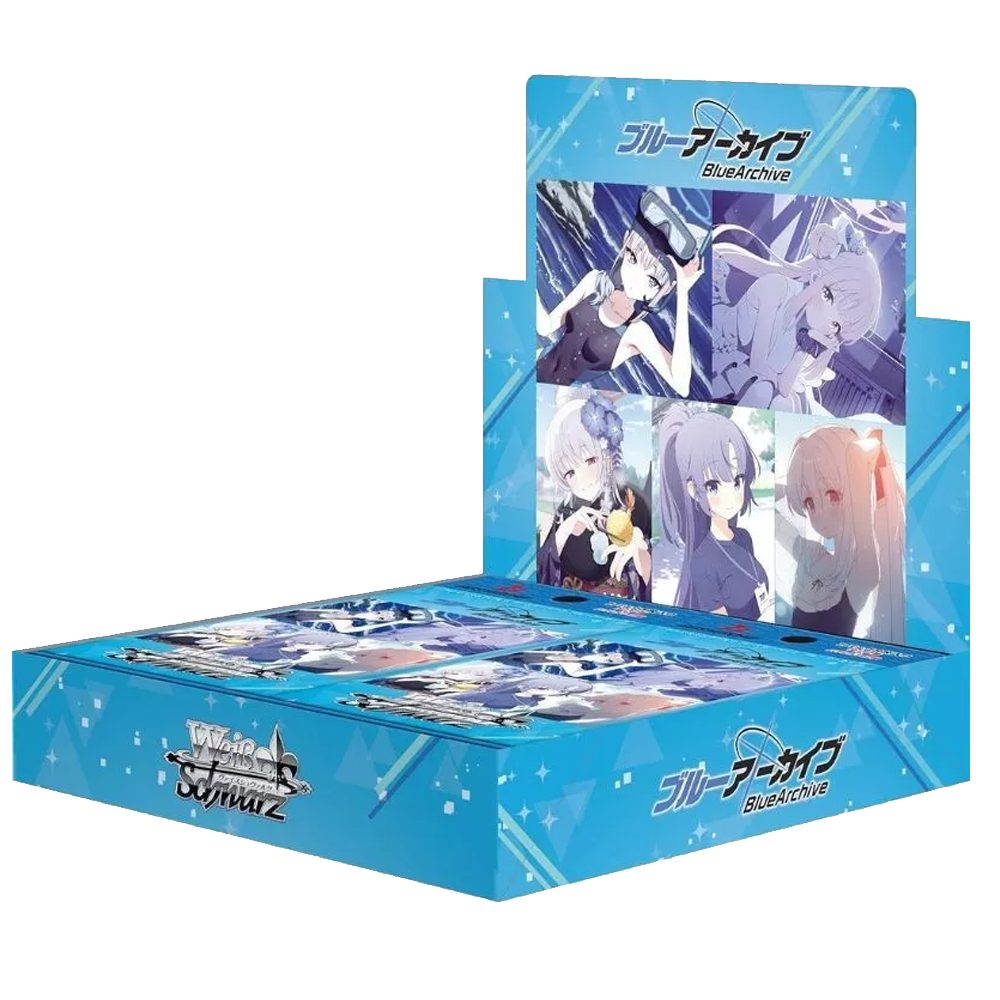 Bushiroad Sammelkarte Weiss & Schwarz Blue Archiv Booster Display Japanisch