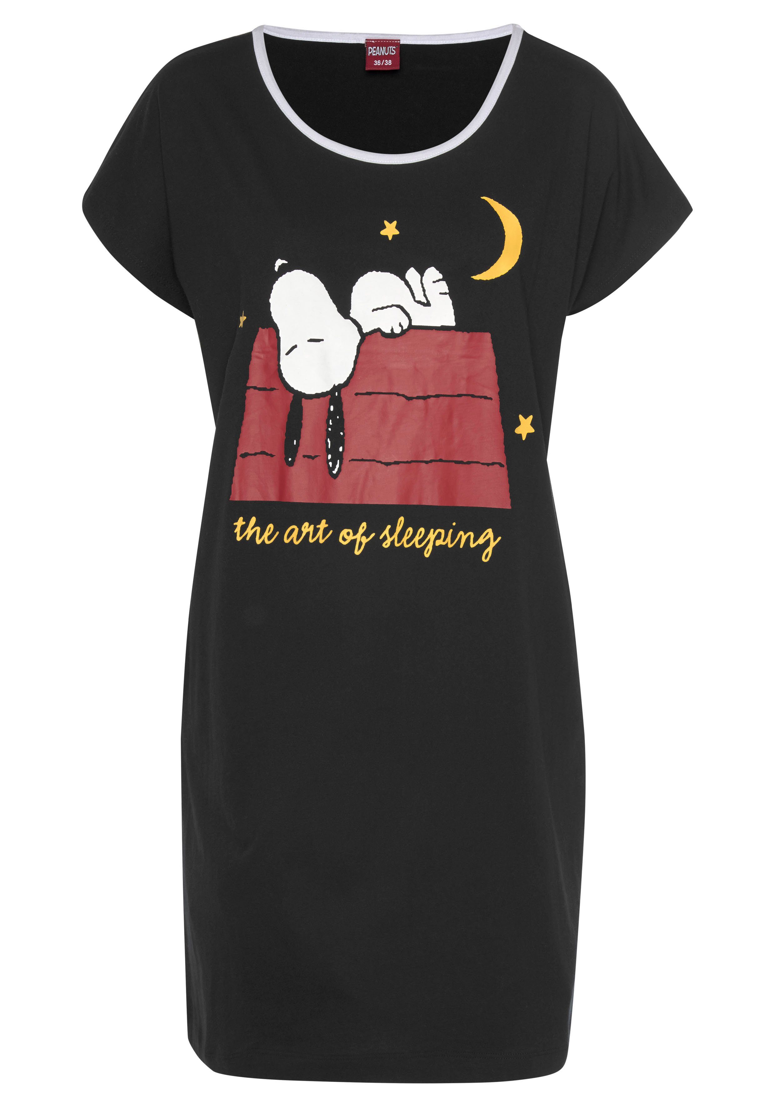 PEANUTS Nachthemd mit Snoopy Druckmotiv – Bild 2 von 5