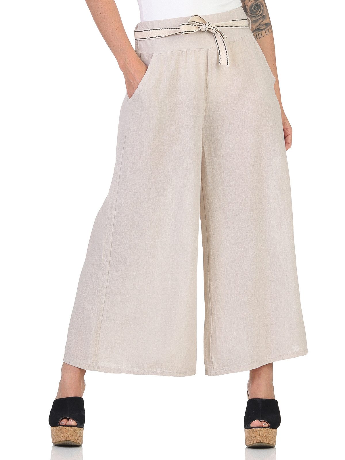 Mississhop Haremshose Vielseitige Boho-Chic Baumwollhose 100 günstig online kaufen