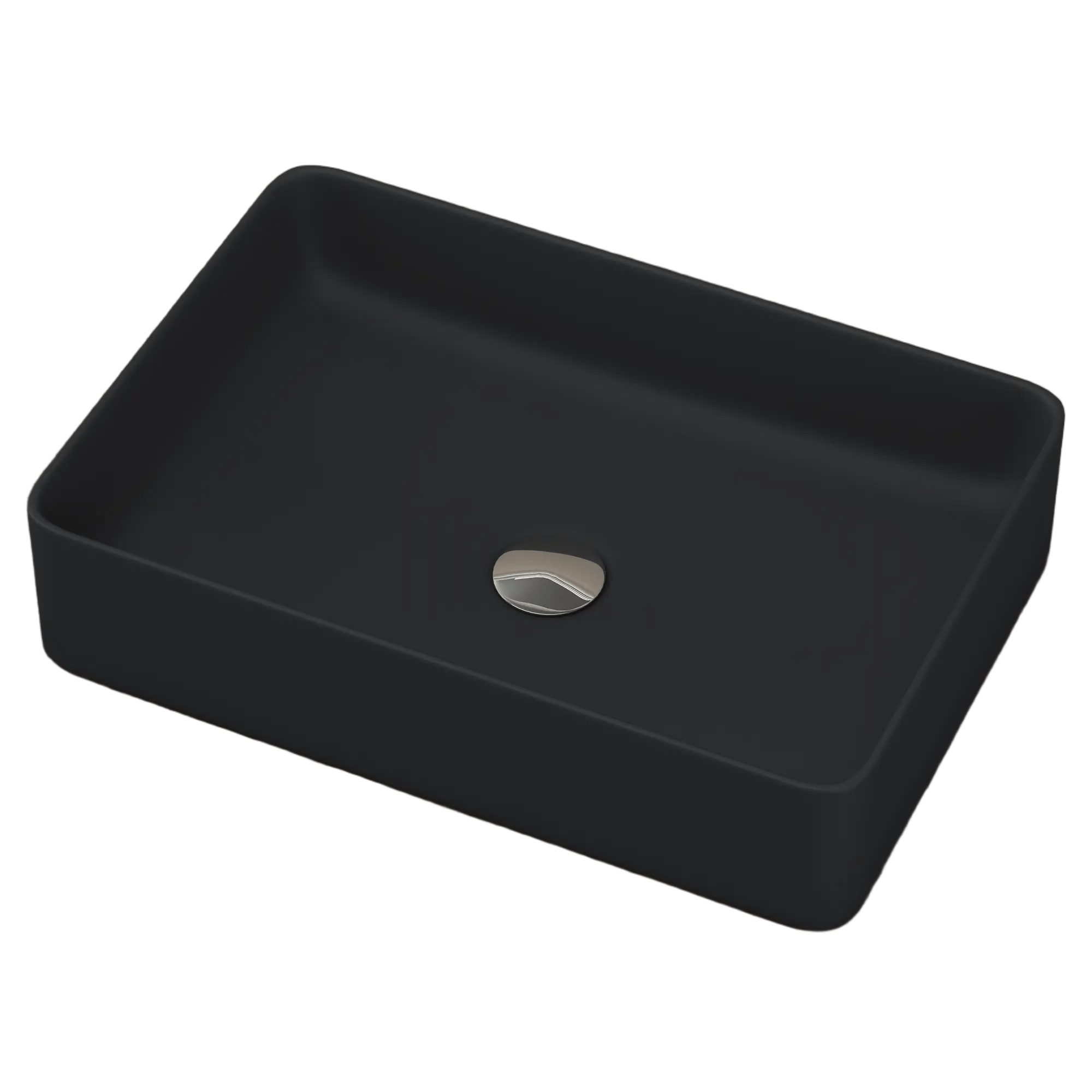 doporro Waschbecken keramik Aufsatzwaschbecken eckig Waschtisch mit Nano-Sc günstig online kaufen