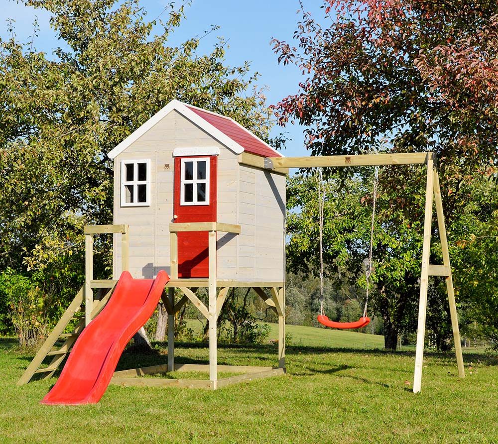 Wendi Toys Spielhaus Elefant, Geeignet für Kinder ab 3 Jahren, Traglast 50 kg, LxBxH 330x350x242cm