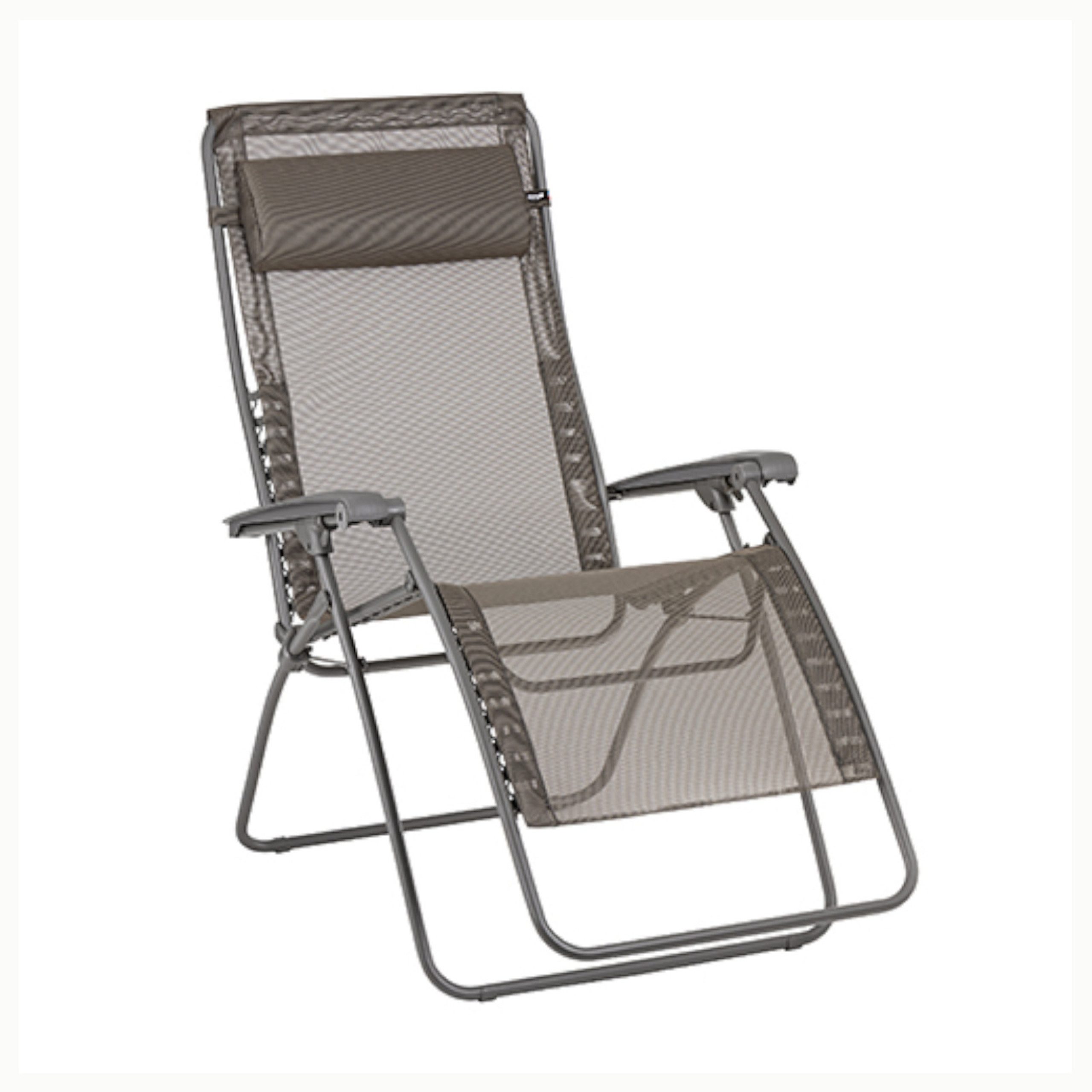Lafuma Gartenlounge-Sessel Lafuma RSXA CLIP XL Graphite Acier Relaxliege Batyline® Iso