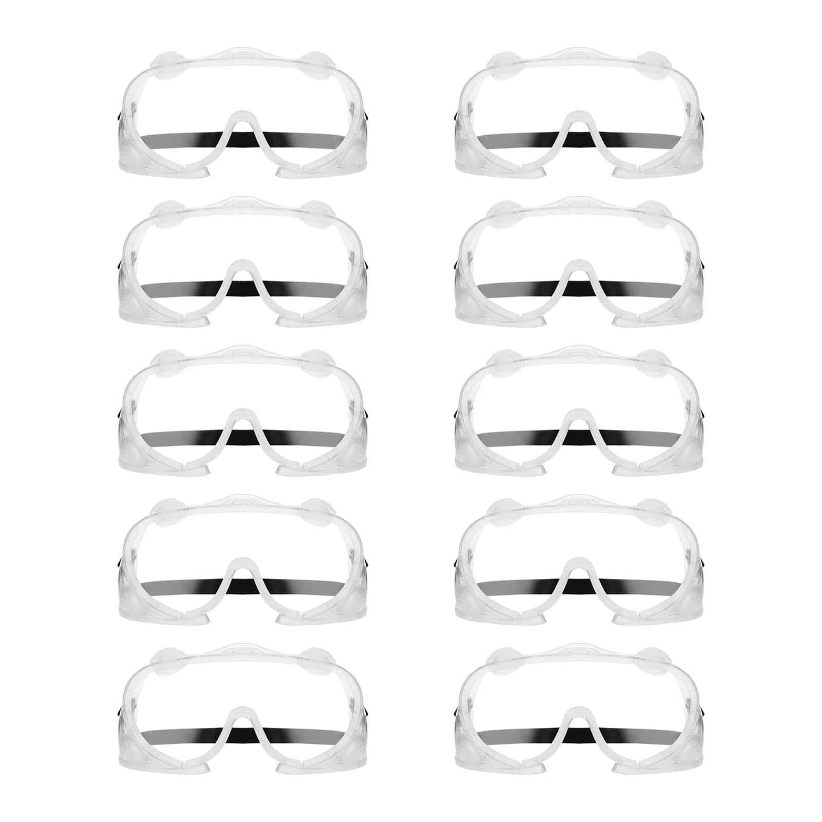 10 Augenschutz MSW Schutzbrille Sicherheitsbrille Arbeitsschutzbrille Arbeitsschutzbrille x