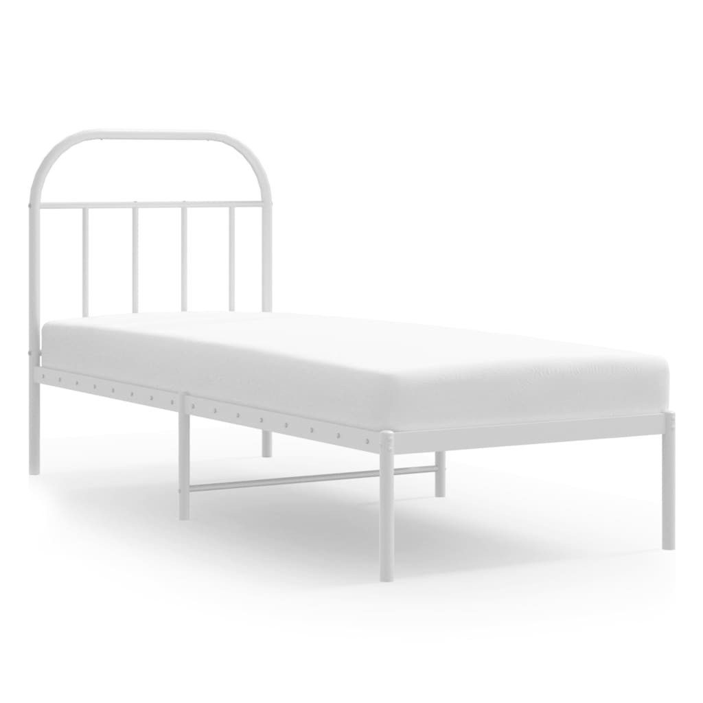 vidaXL Bett Metallbett ohne Matratze mit günstig online kaufen