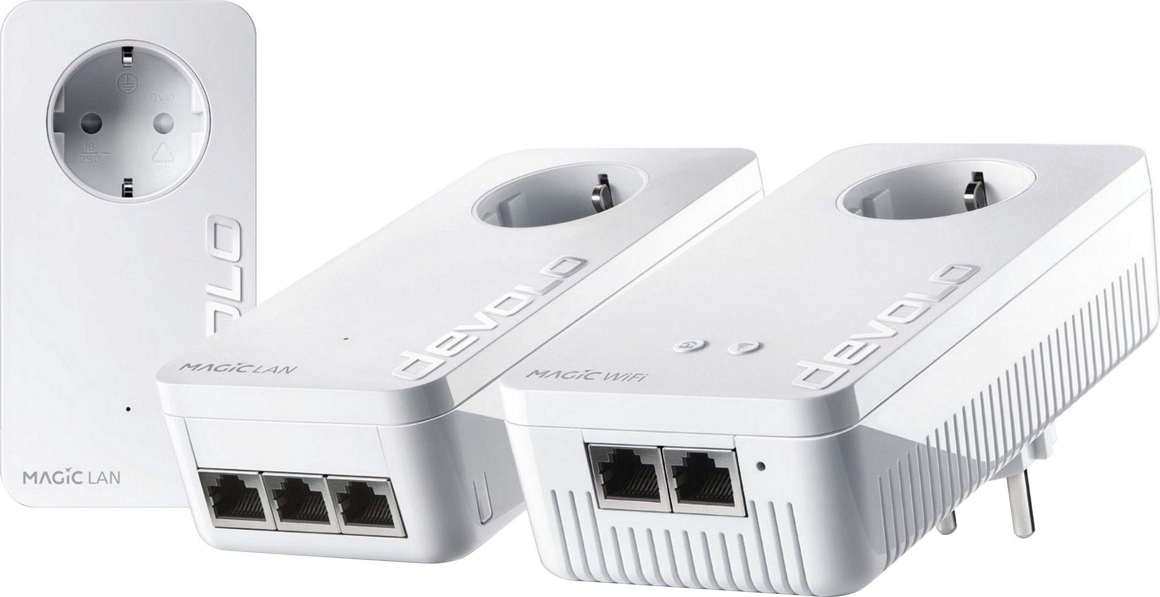DEVOLO Magic Streaming Netzwerk-Adapter 2 Kit WiFi