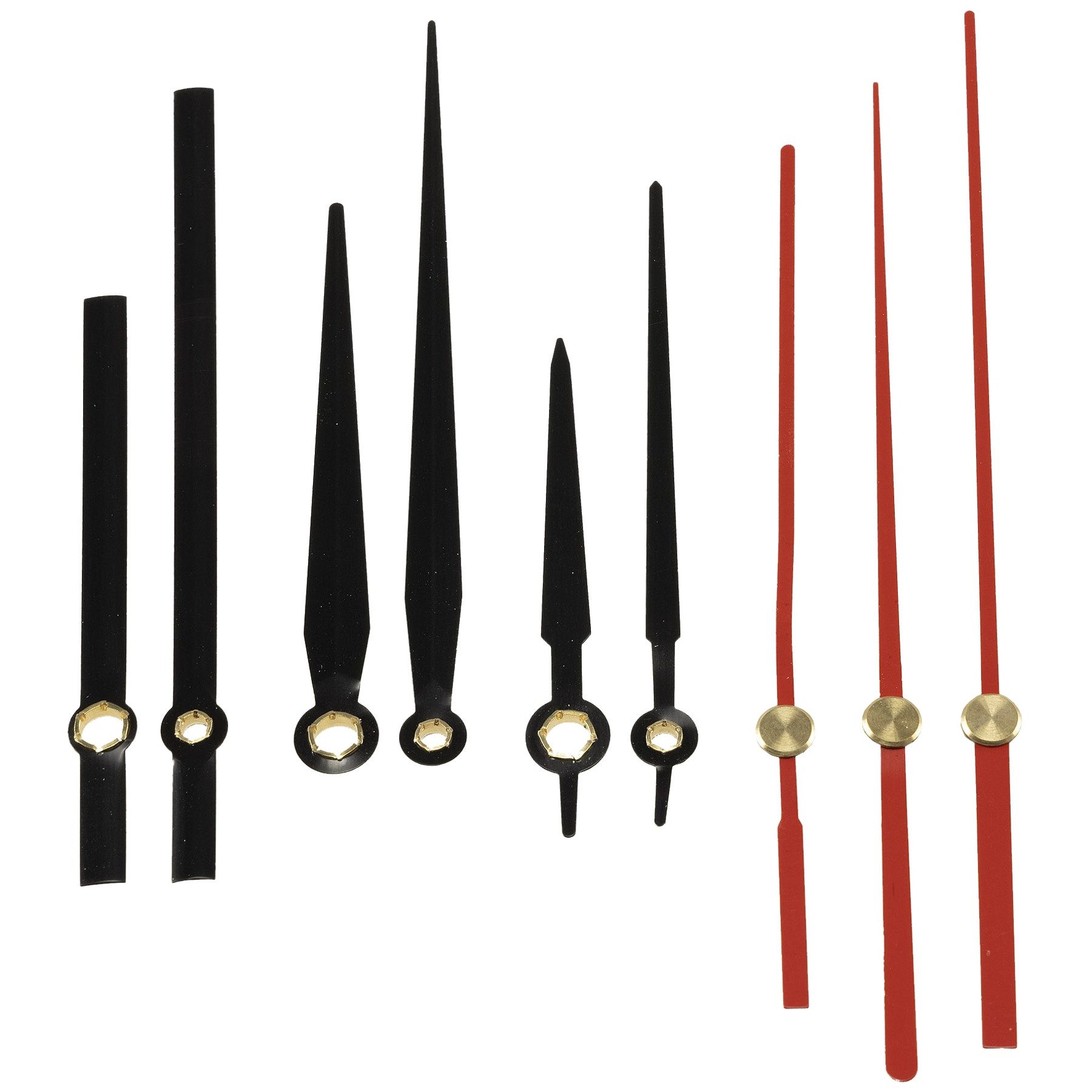 ChiliTec Wanduhr CHILITEC Funk-Uhrwerk DCF, mit 3 Zeigersätzen, 6